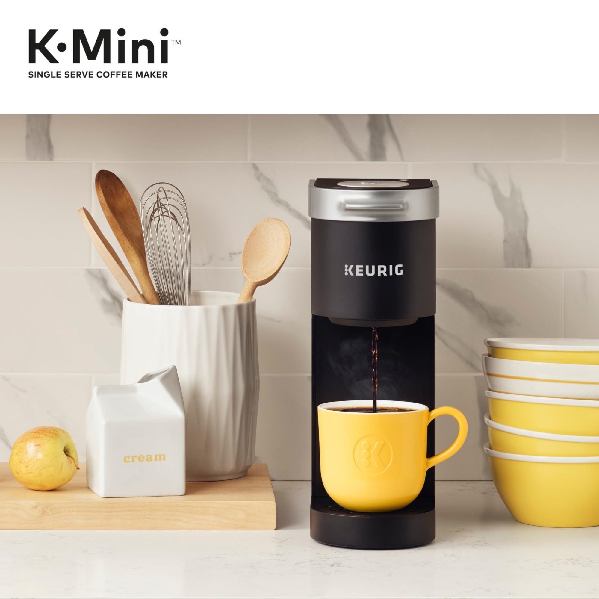 Keurig K-Mini Single Serve K-Cup Pod Coffee Maker, 6 to 12oz Brew size, with Cord Storage, Perfect for Small Spaces, Black - Image 2