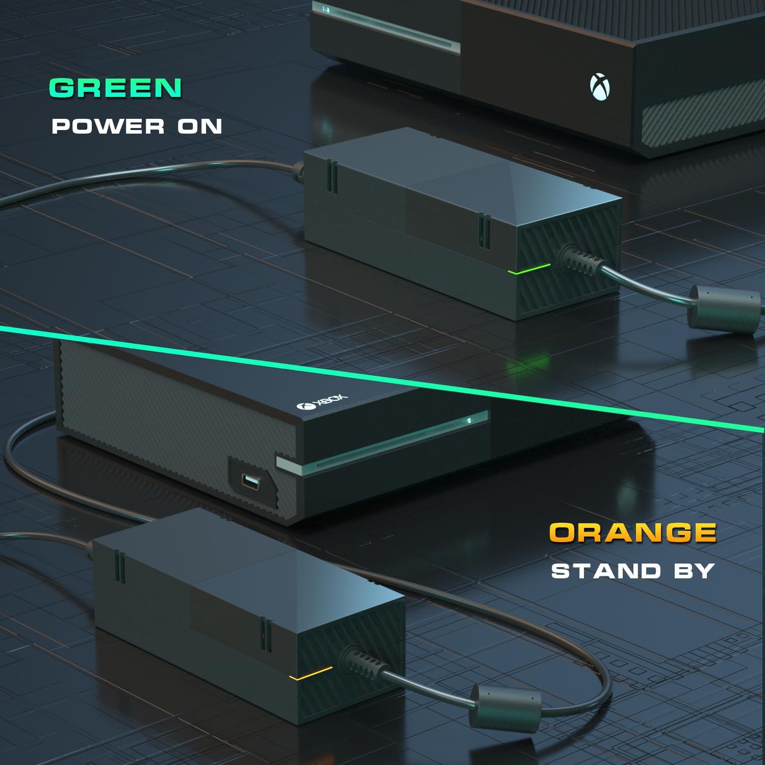 Ponkor Power Supply for Xbox One, AC Cord Replacement Power Brick Adapter 100-240V Compatible with Xbox One - Image 5