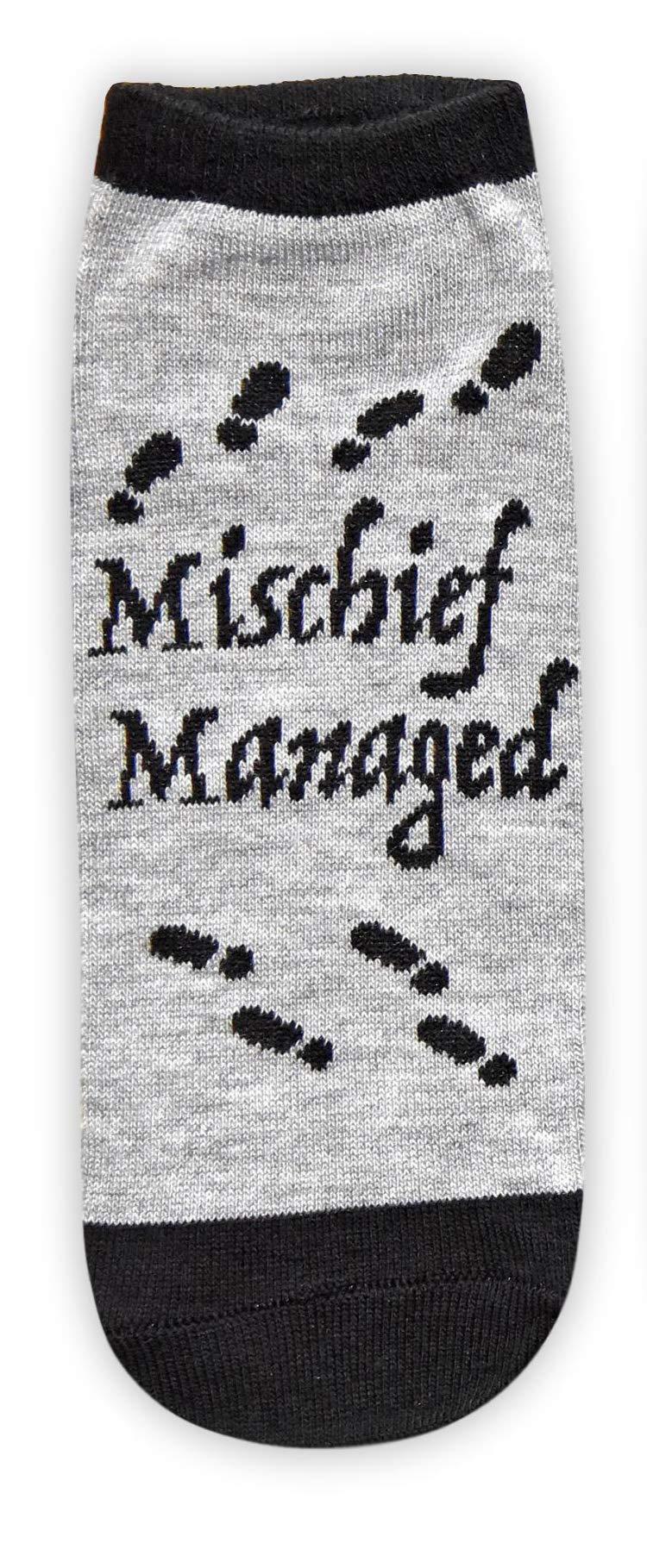 Hyp Harry Potter Deathly Hallows I Solemnly Swear 5 Pack Ankle Socks - Image 2