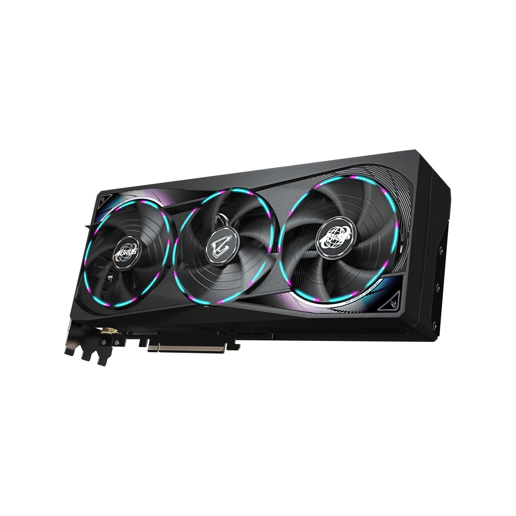 GIGABYTE AORUS GeForce RTX 5070 Master 12G Graphics Card, 12GB 192-bit GDDR7, PCIe 5.0, WINDFORCE Cooling System, GV-N5070AORUS M-12GD Video Card - Image 4