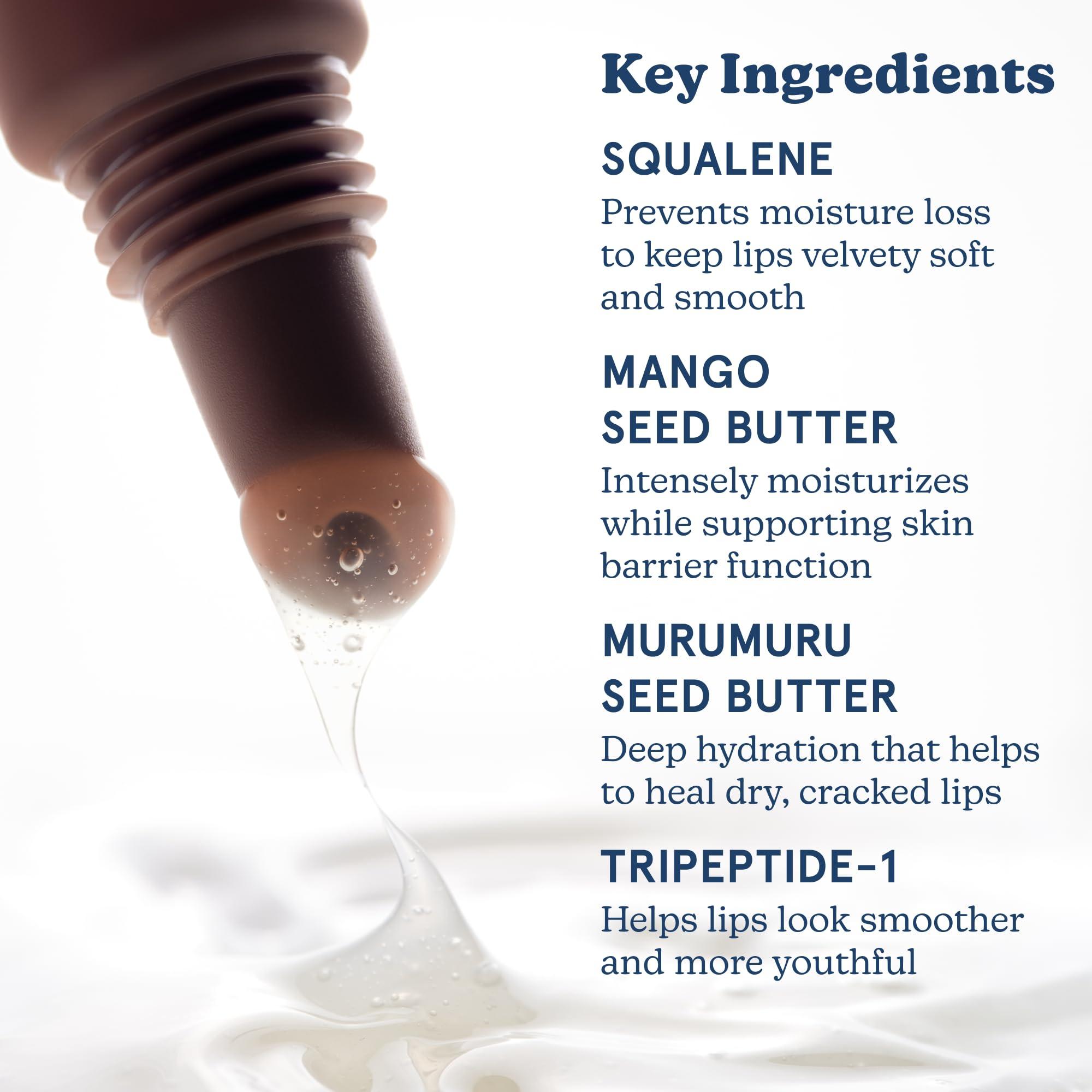 Blume Tri-Peptide Vanilla Lip Balm - Superbalm Lip Moisturizer with Shea Butter and Squalane to Deeply Hydrate & Heal Dry, Cracked Lips - Cruelty Free & Vegan Lip Plumper (0.4 Fl Oz) - Image 6