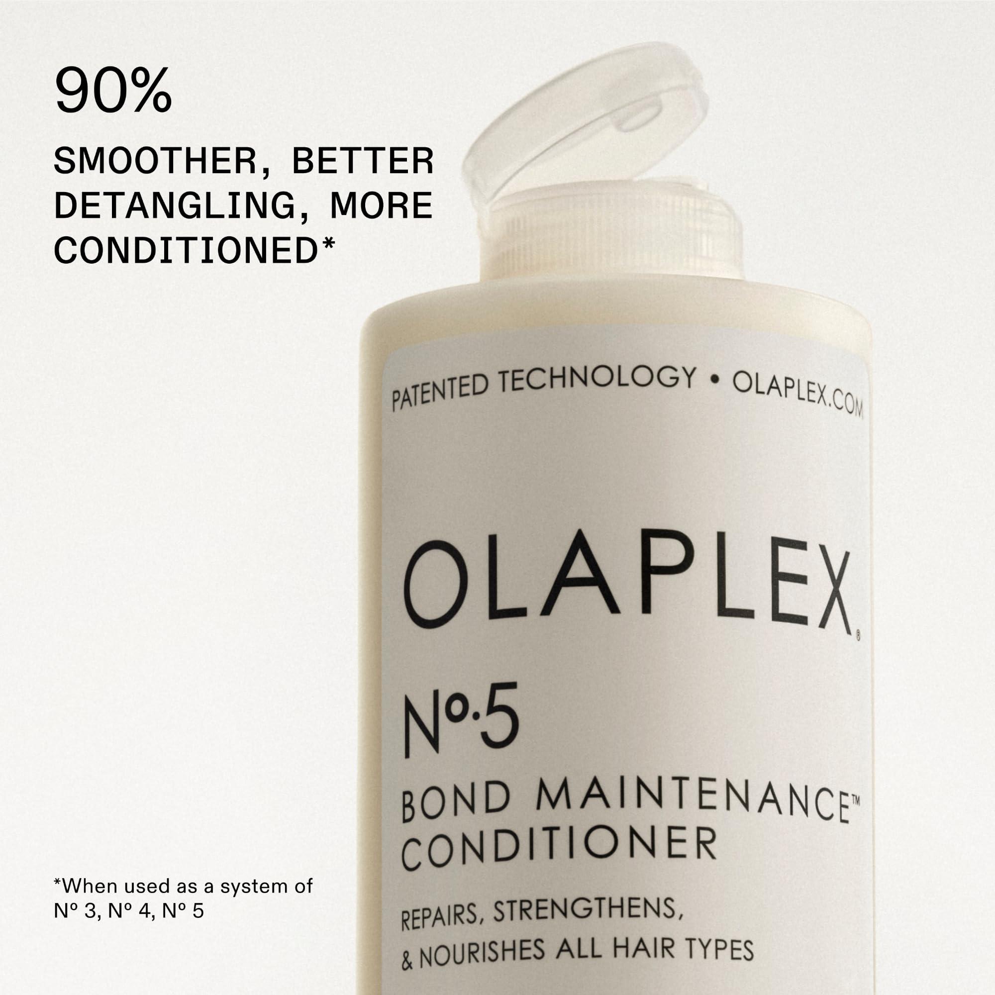 Olaplex No. 5 Bond Maintenance Conditioner, Repairs, Strengthens, & Nourishes All Hair Types, Leaving Hair Feeling Soft & Adds Shine, 8.5 fl oz" - Image 4