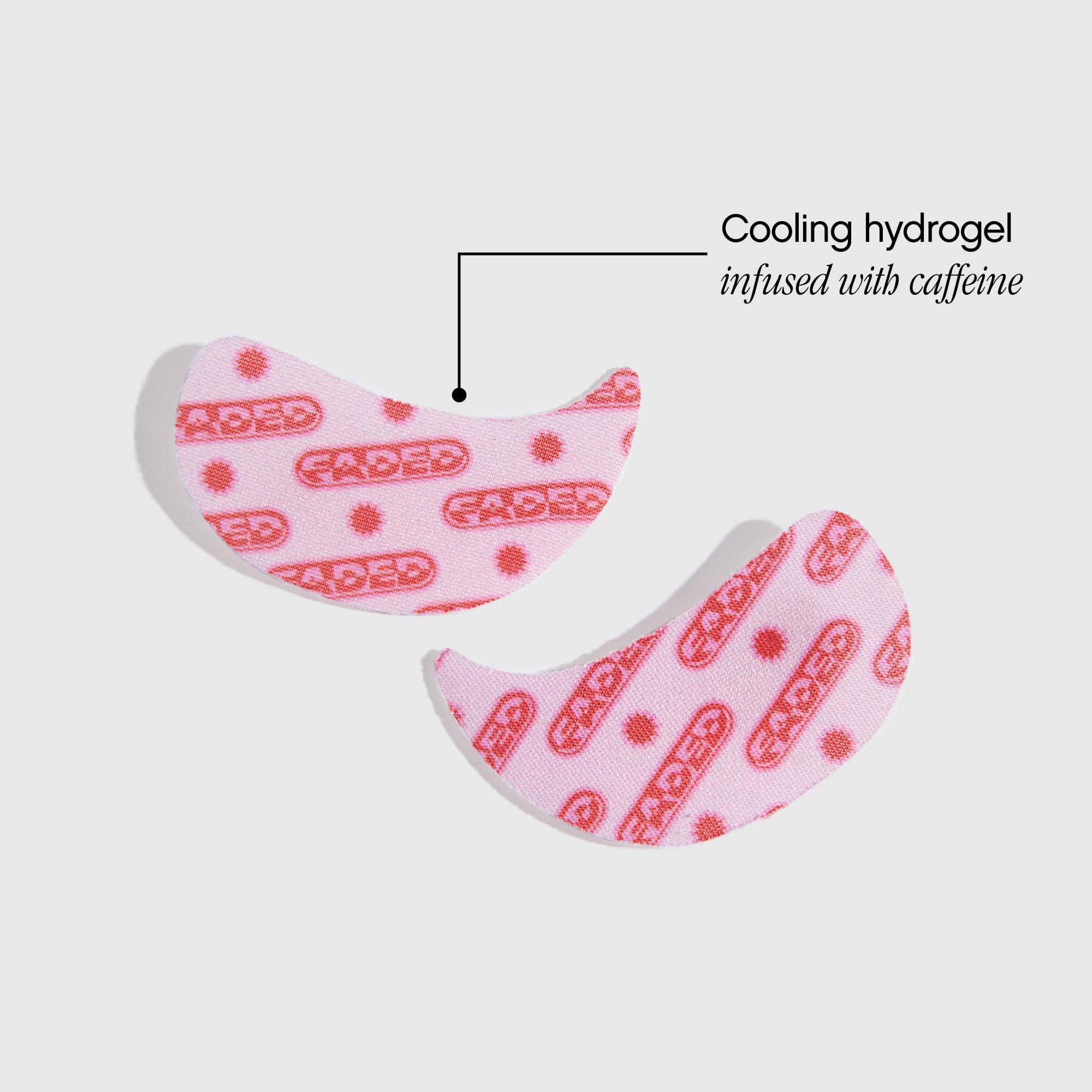 Topicals Faded Brightening Under Eye Masks | Revitalizing Patches to Depuff, Hydrate, and Illuminate | Diminishes Dark Circles and Fine Lines | Made with Kojic Acid, Caffeine & Niacinamide - Image 4