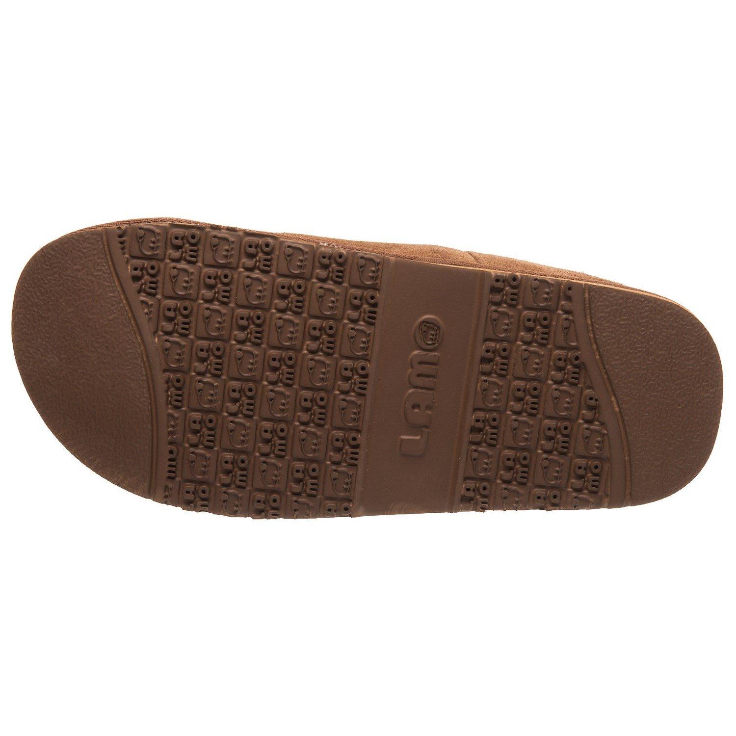 Lamo Sheepskin Bootie Wrap Slipper Chestnut - XX-Large (W11-12) Wide - Image 4