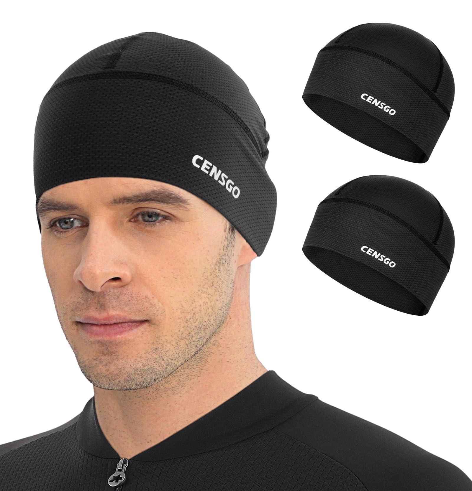 CENSGO Cooling Skull Cap Cycling Hats for Men Women, Motorcycle Hard Hat Helmet Liner