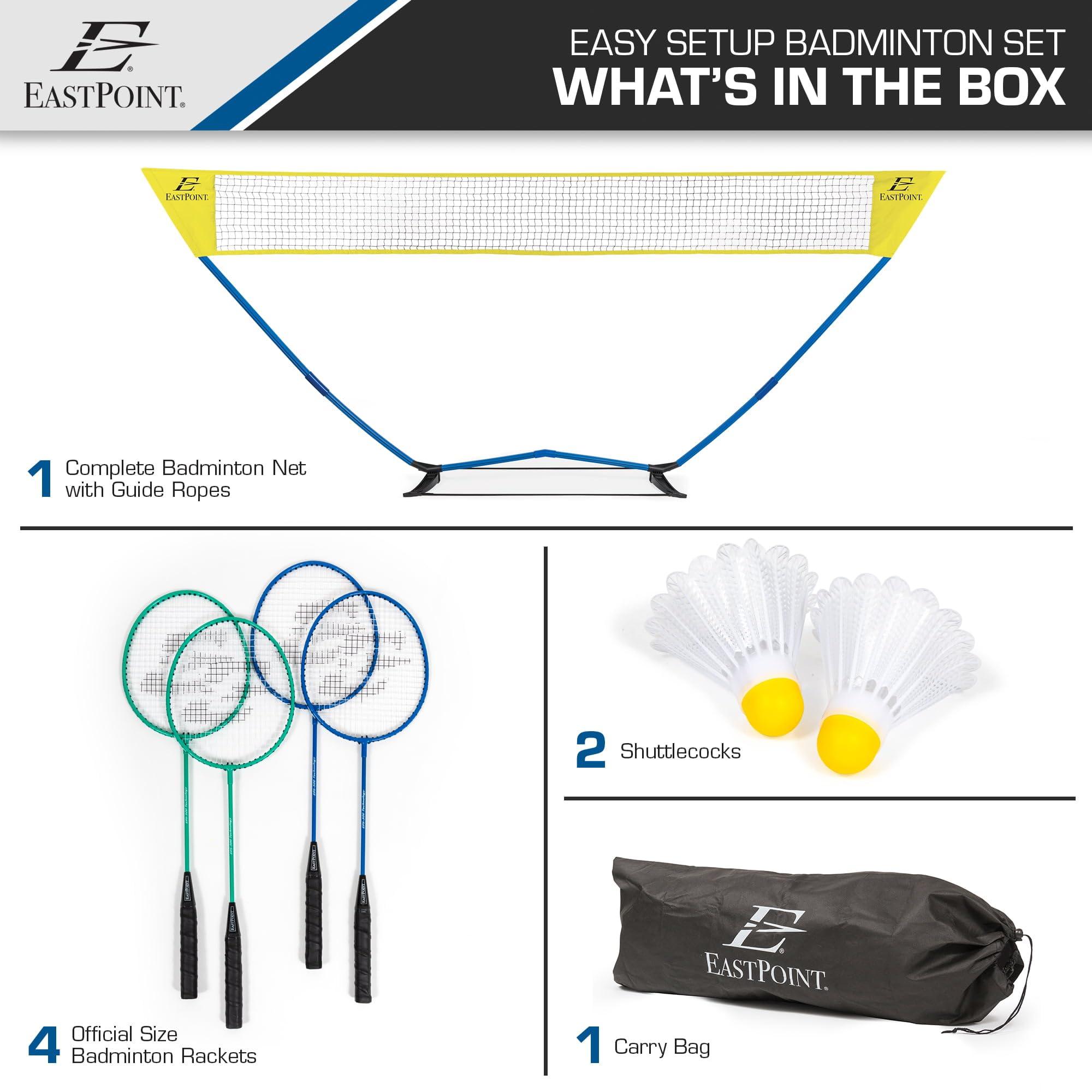 EastPoint Sports Easy Setup Badminton Set - Image 2