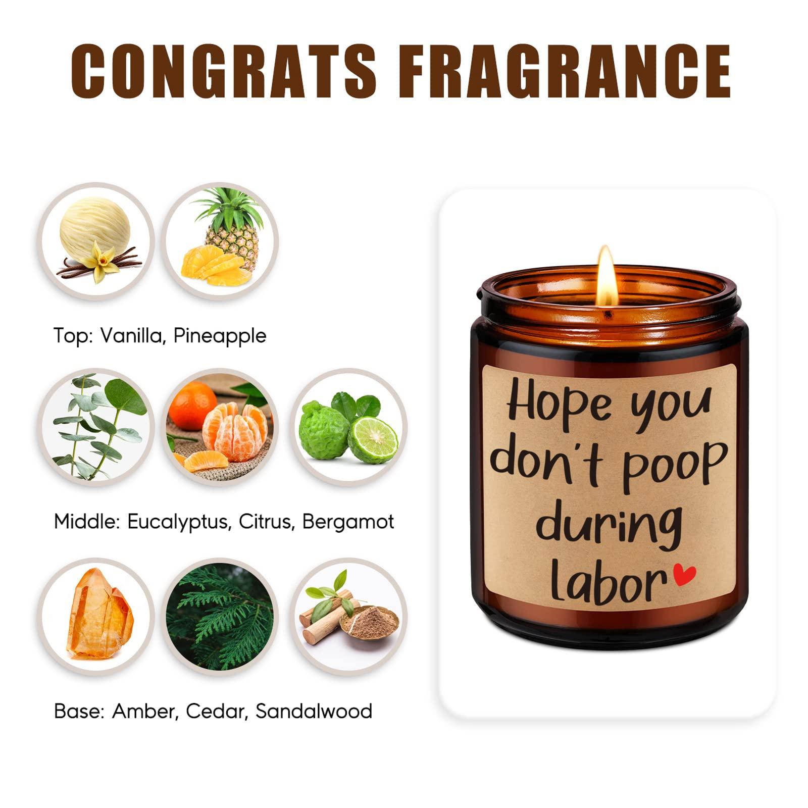 Fairy's Gift New Mom Candle for Women, Funny Baby Shower, Pregnancy Gifts for First Time Mom, Pregnant Women Wife Friend, Maternity, Mothers Christmas, Pregnancy Gifts for Expecting Mommy, Mama to Be - Image 2