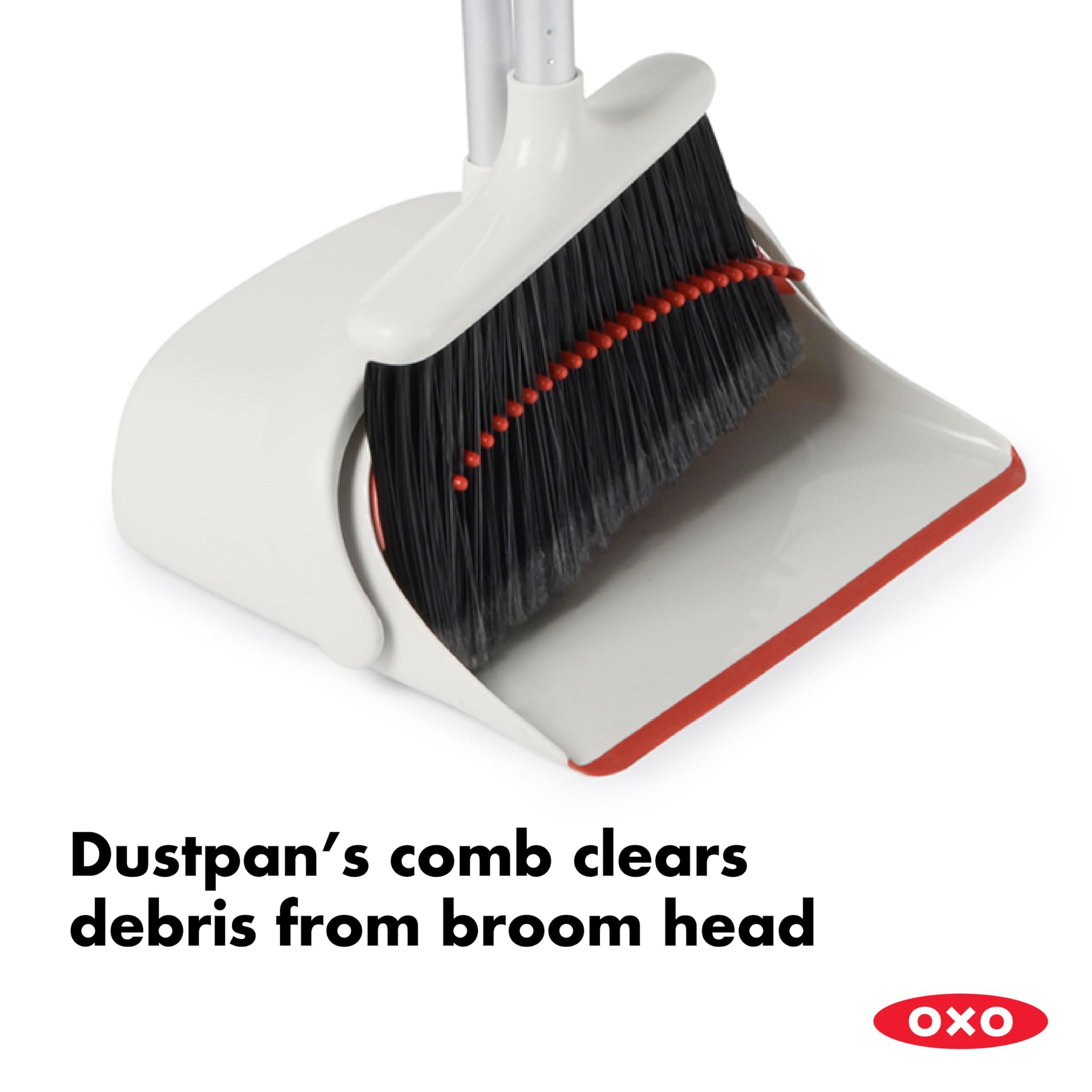 OXO Good Grips Large Sweep Set with Extendable Broom,8.5" - 12" - Image 4