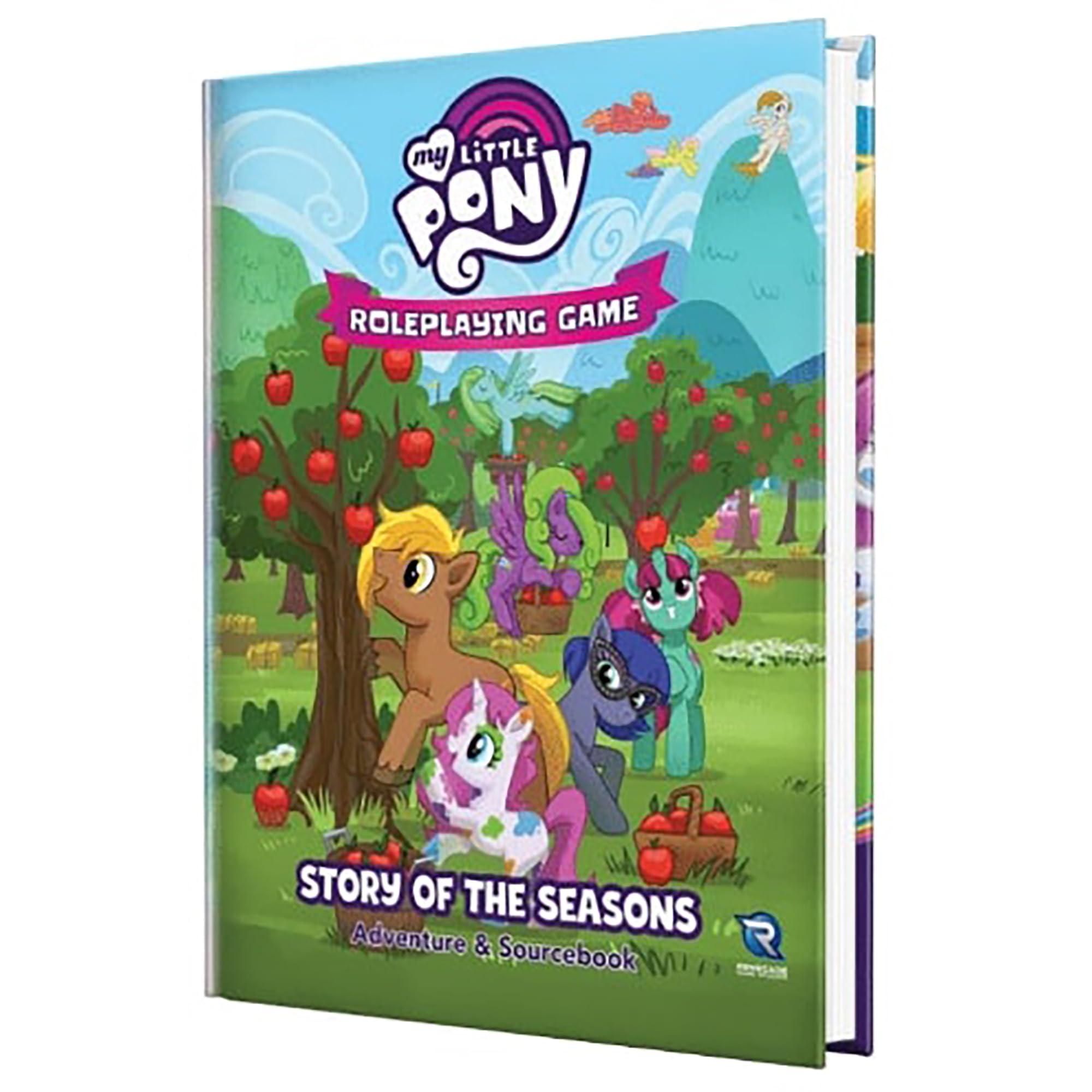 Renegade Game Studios: My Little Pony RPG - Story of The Seasons - Expansion Hardcover Book, Roleplaying Game, Four Seasonal Adventures Set Throughout The Year in Ponyville