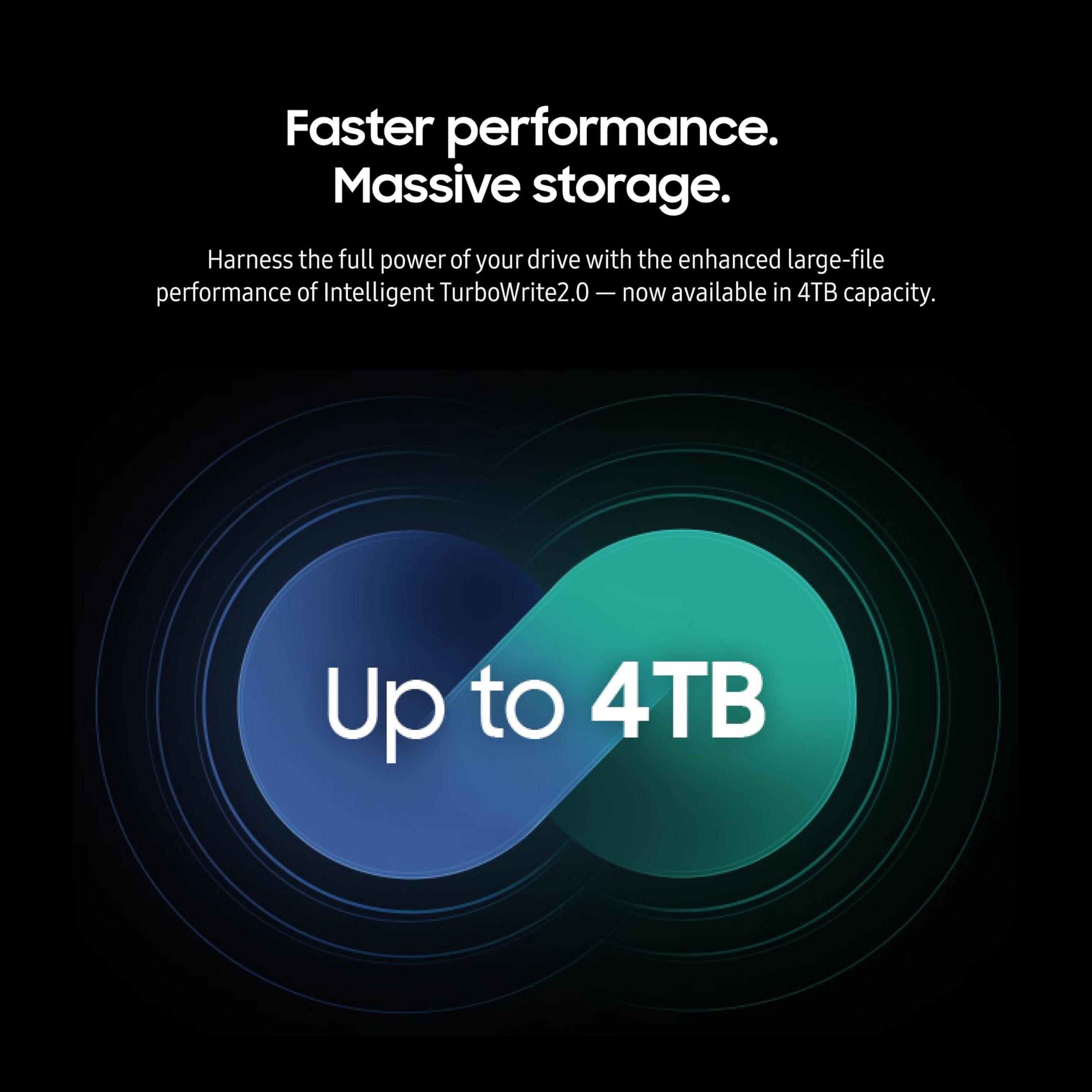 Samsung 990 EVO Plus SSD 2TB, PCIe Gen 4x4, Gen 5x2 M.2 2280, Speeds Up-to 7,250 MB/s, Upgrade Storage for PC/Laptops, HMB Technology and Intelligent Turbowrite 2.0, (MZ-V9S2T0B/AM) - Image 5