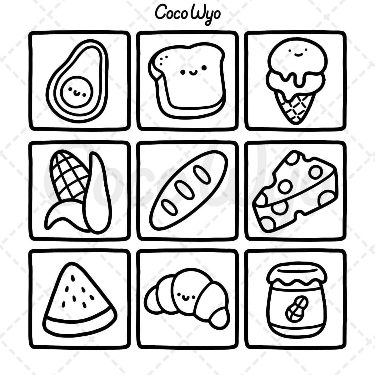 Stress Relief: Coloring Book for Adults and Kids, Bold and Easy, Simple and Big Designs for Relaxation Featuring Animals, Landscape, Flowers, Patterns, Cute Things And Many More (Bold & Easy Coloring) - Image 9
