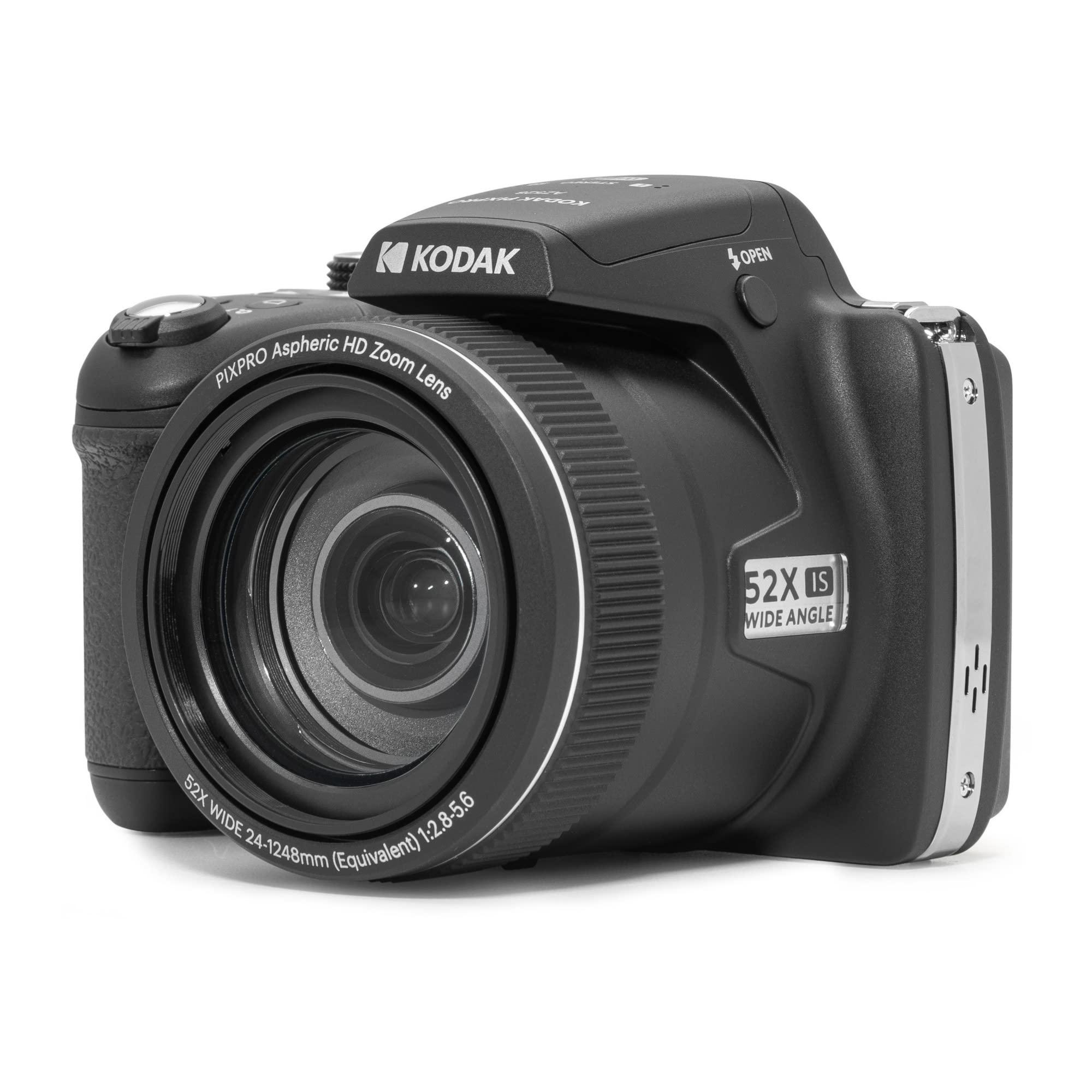 Kodak PIXPRO Astro Zoom AZ528-BK 16 MP Digital Camera with 52x Optical Zoom 24mm Wide Angle Lens 6 fps Burst Shooting 1080P Full HD Video Wi-Fi Connectivity and a 3" LCD Screen (Black) - Image 4