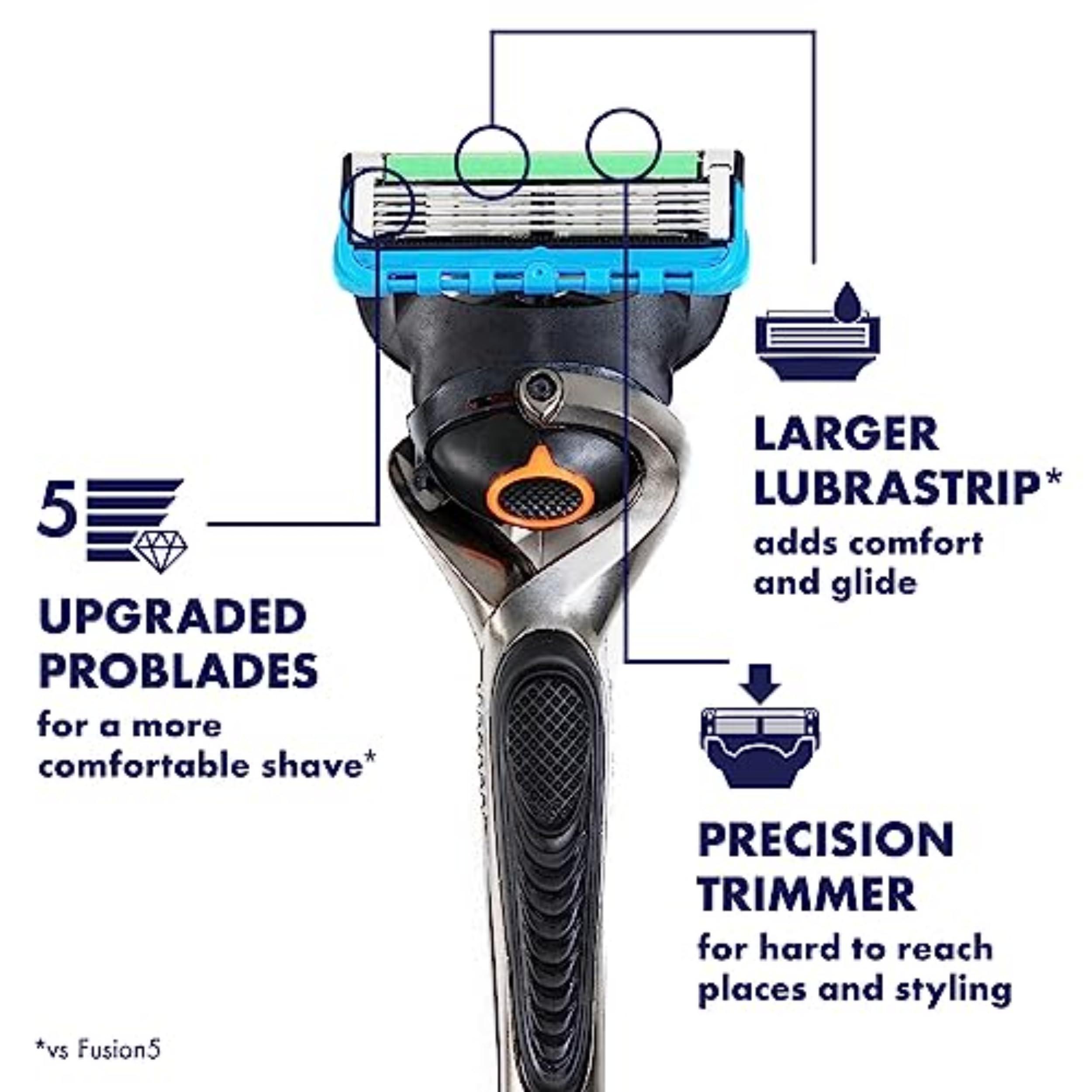 Gillette ProGlide Razor Refills for Men, 8 Razor Blade Refills - Image 2