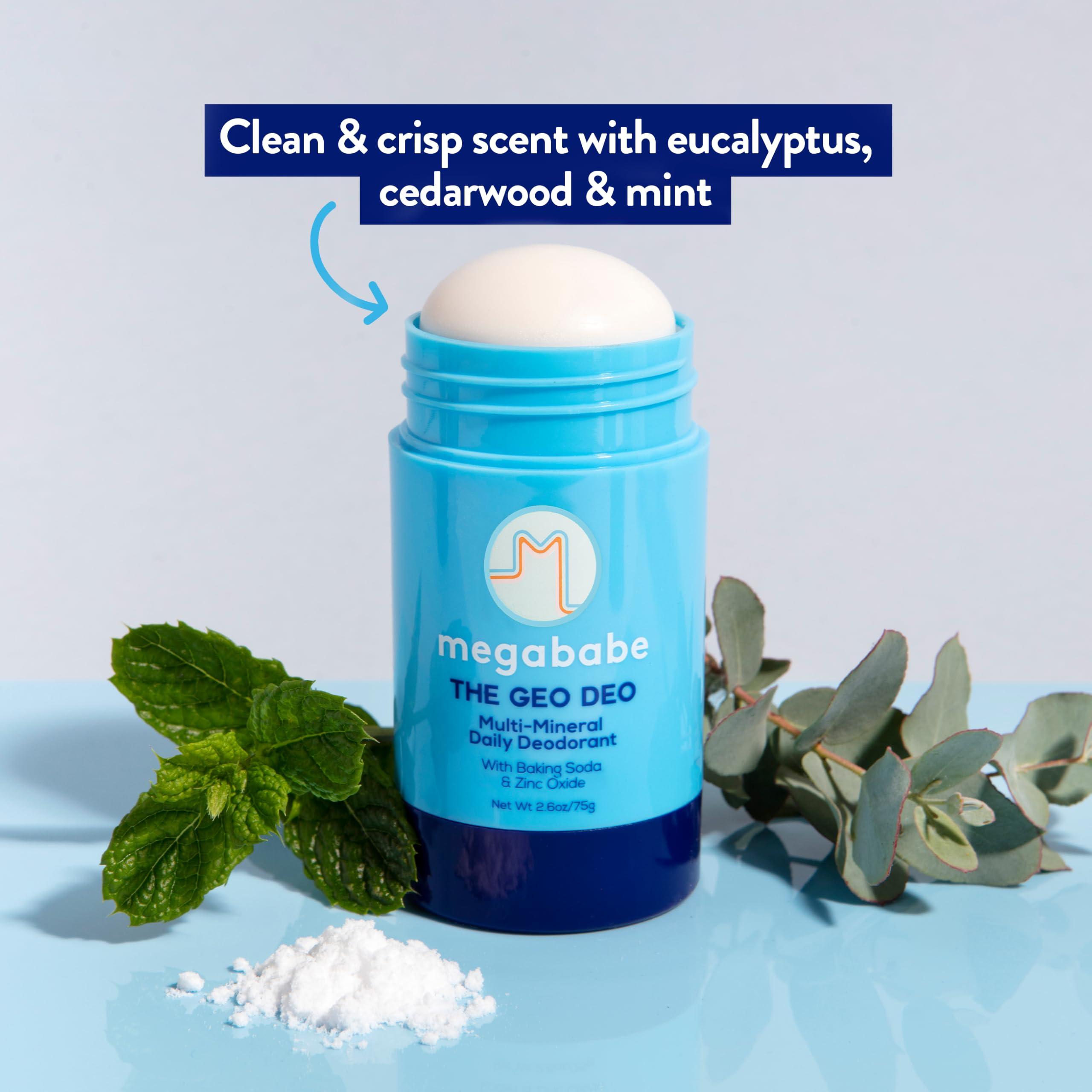 Megababe Daily Deodorant - The Geo Deo with Multi-Minerals, 72 hour Odor Protection, Aluminum-Free, All Natural, 2.6 oz - Image 4