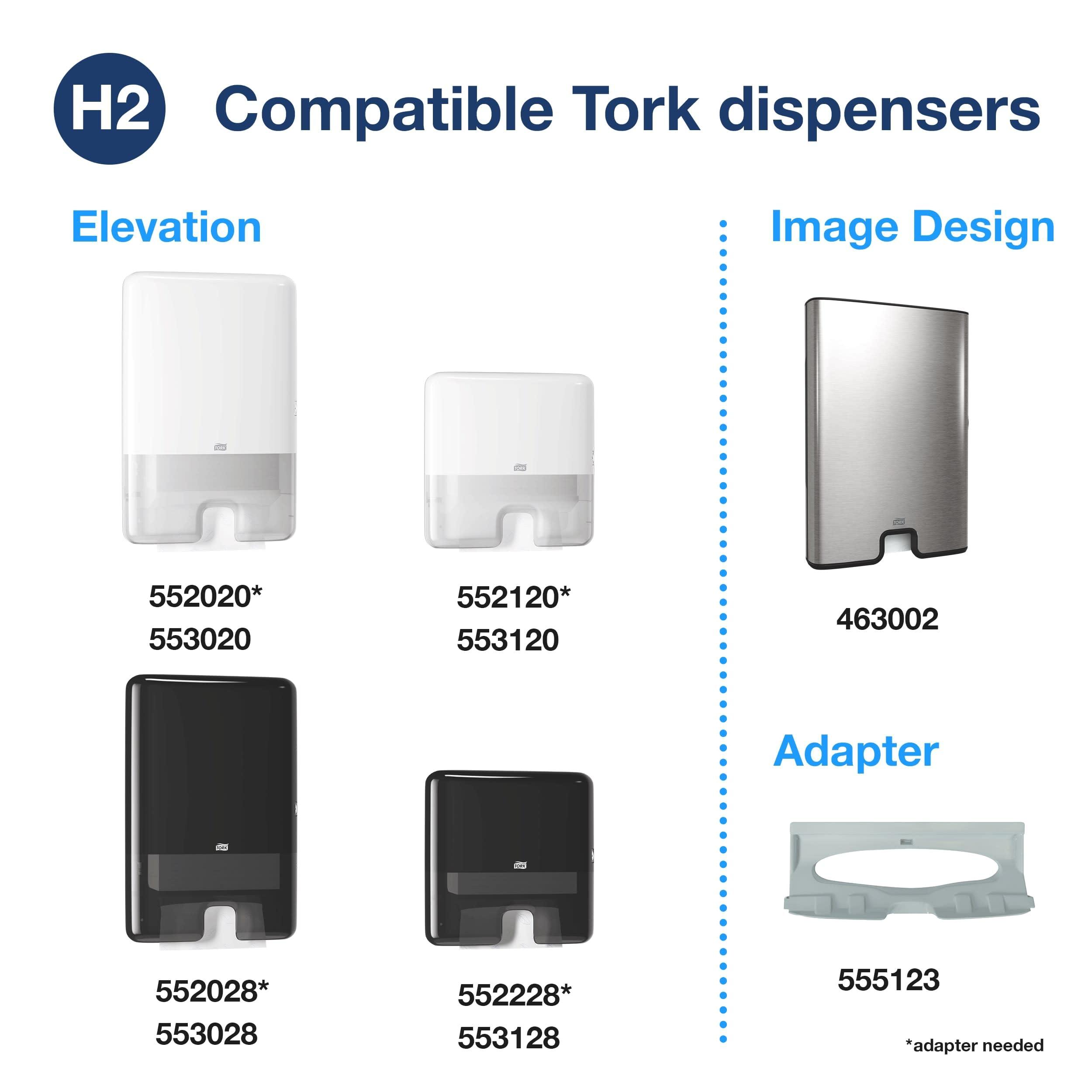 Tork Xpress Compressed Multifold Hand Towel White H2, Advanced, Strong and Absorbent, 12 x 250 Sheets, 424834 - Image 5
