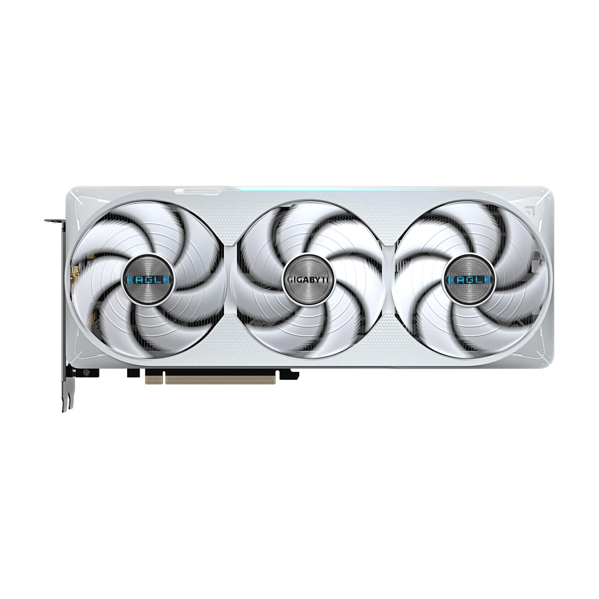 GIGABYTE GeForce RTX 5070 Ti Eagle OC ICE SFF 16G Graphics Card, 16GB 256-bit GDDR7, PCIe 5.0, WINDFORCE Cooling System, GV-N507TEAGLEOC ICE-16GD Video Card - Image 2