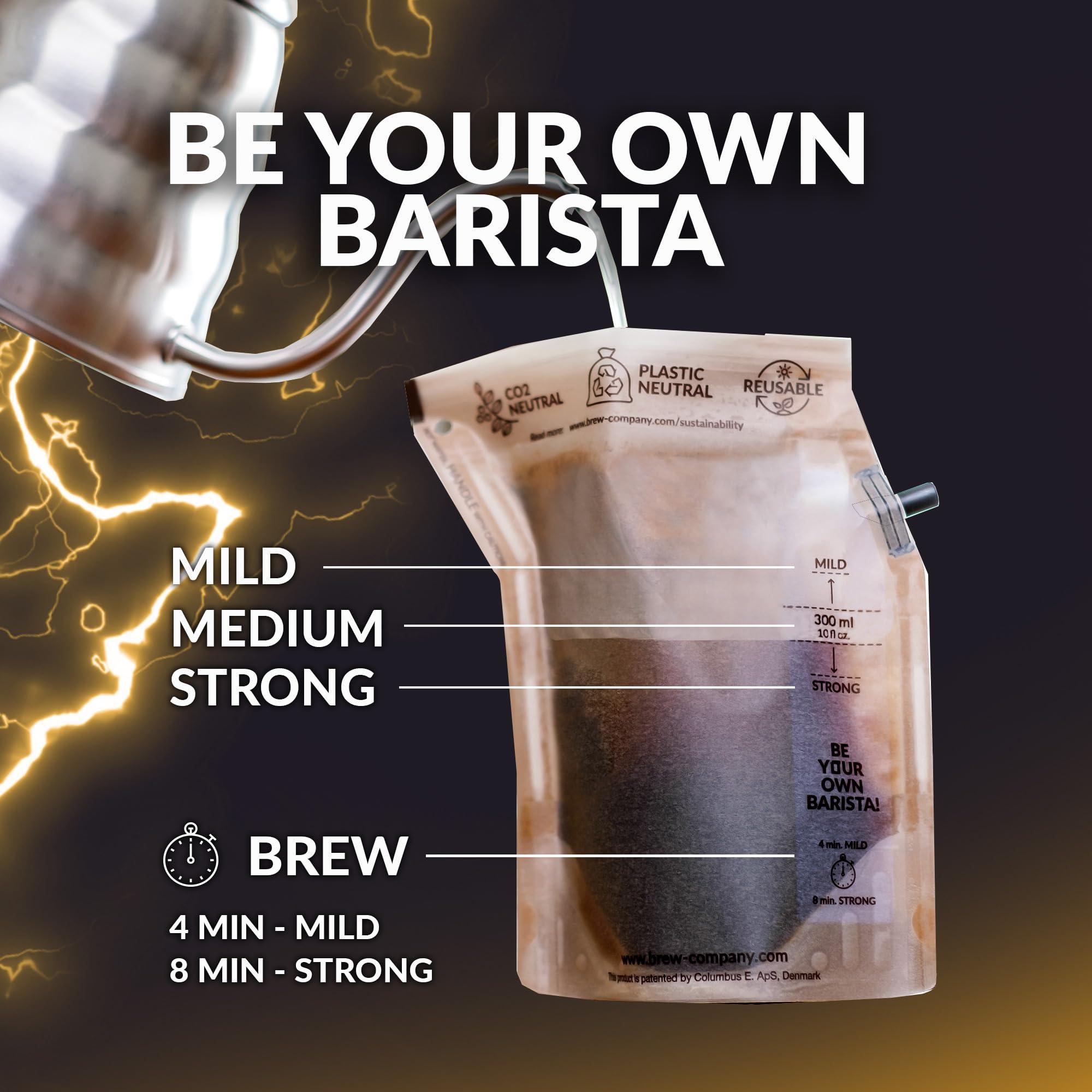 Extra Strong Highly Caffeinated Ground Coffee - 1 Coffeebrewer with Natural Strong Coffee | Brew & Enjoy Anytime, Anywhere | Power Coffee for Camping, Athletes & Gamers - Image 6