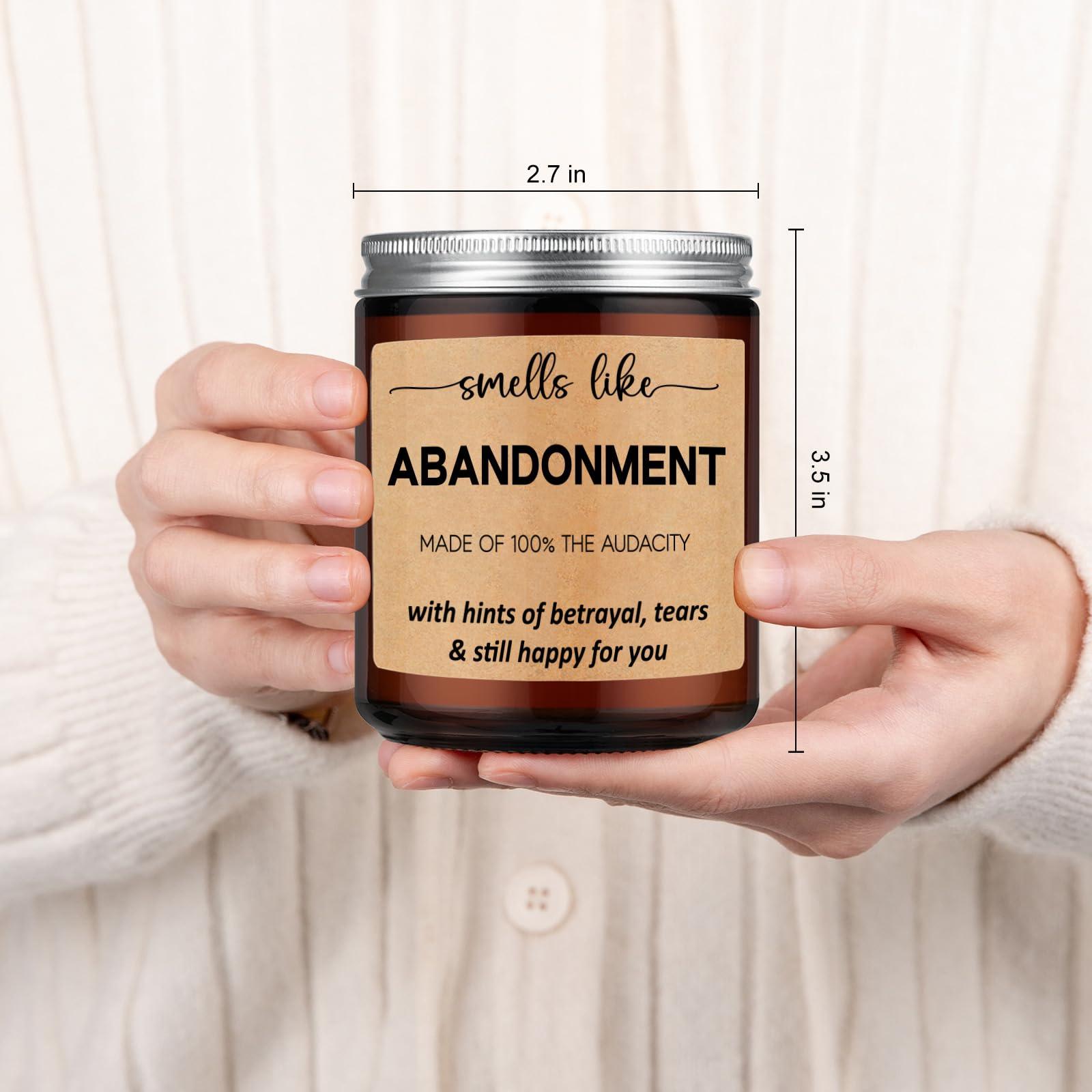 GSPY Scented Candles - Friends Moving Away, Coworker Leaving Ideas, Funny Retirement Gifts for Women, Men - Goodbye, Going Away, Farewell Gifts for Coworkers, Boss, Work Bestie, Woman, Best Friend - Image 6