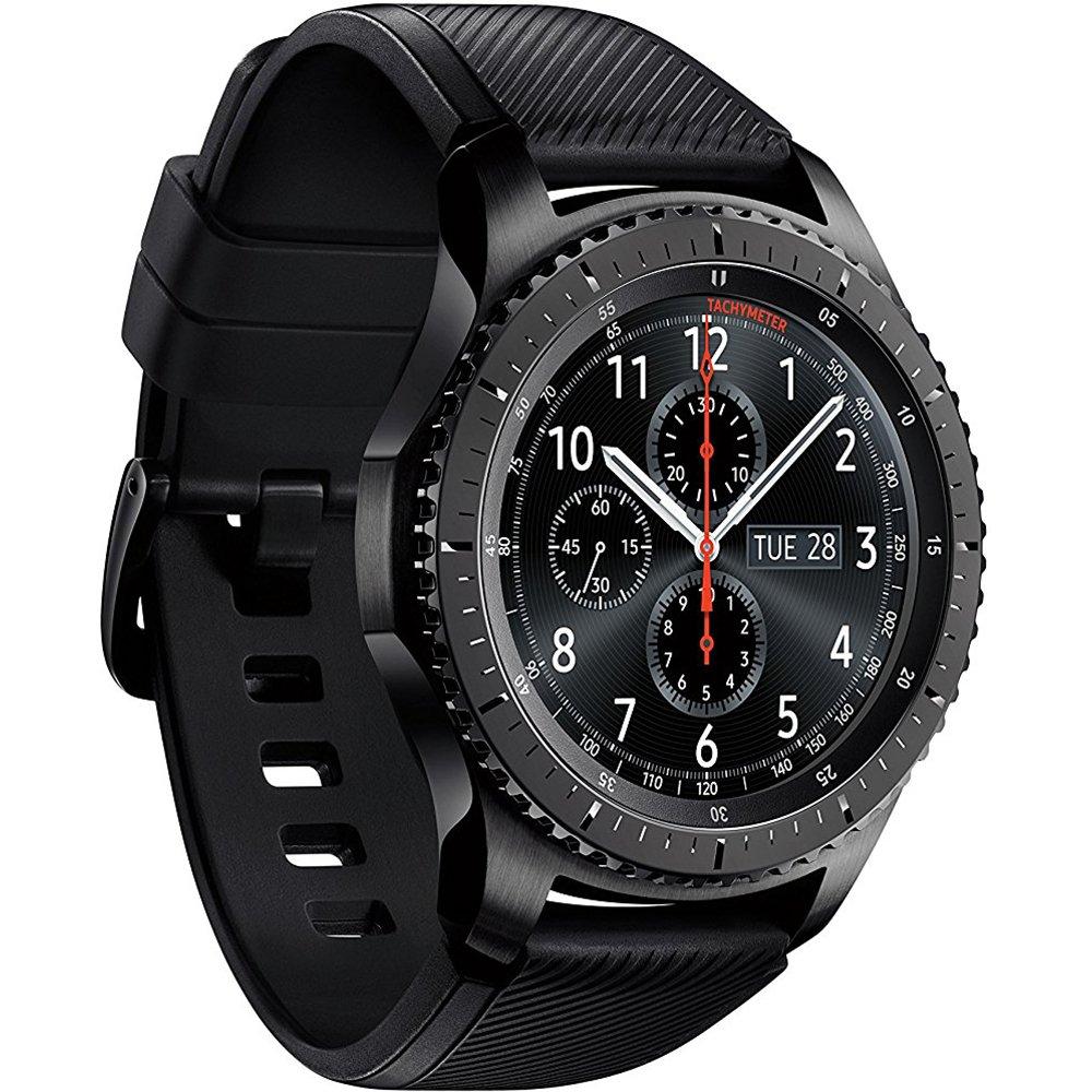 SAMSUNG GEAR S3 FRONTIER Smartwatch 46MM (Bluetooth Only) - Dark Grey (Renewed) - Image 1