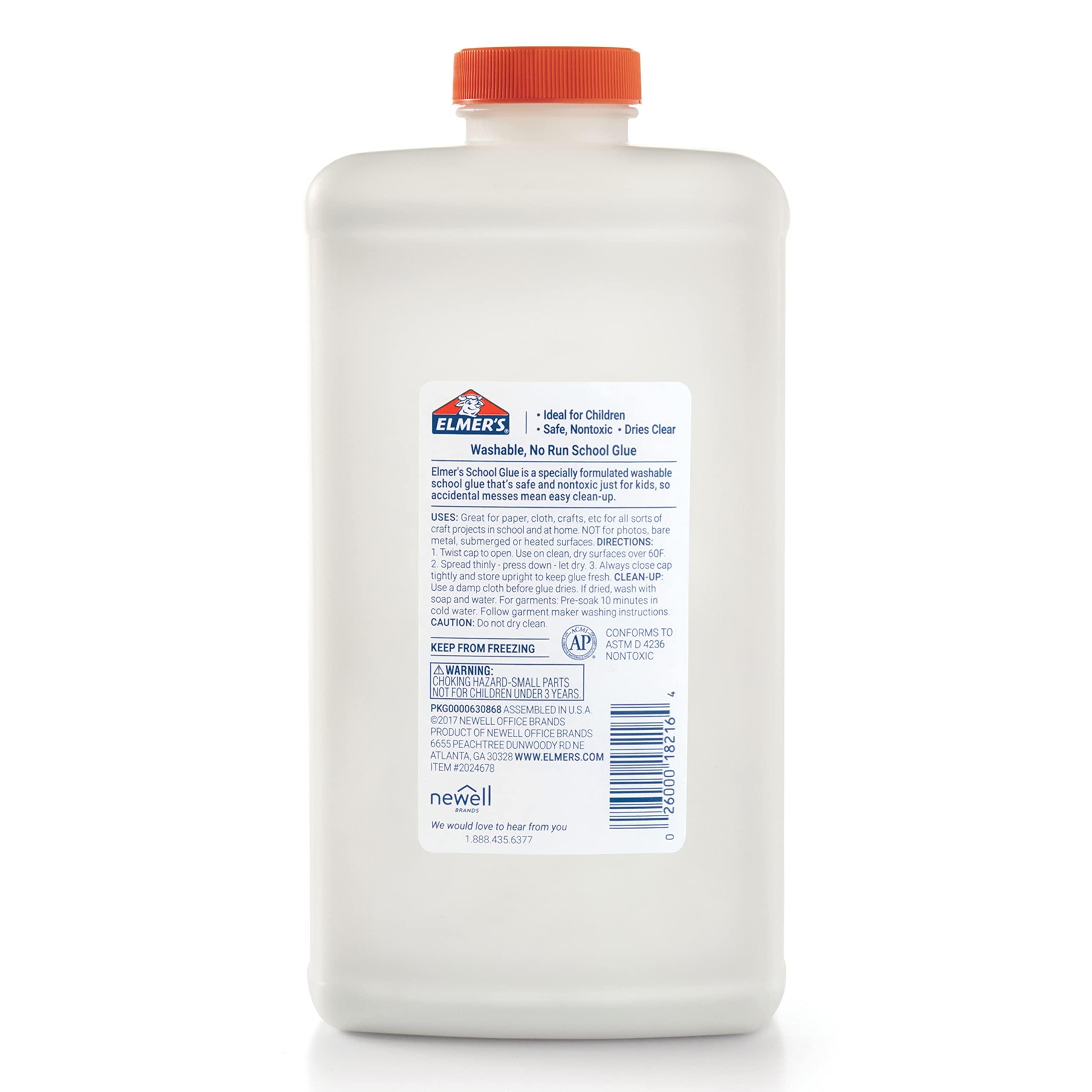 Elmer's Liquid School Glue, White, Washable, 32 Ounces - Great for Making Slime - Image 8