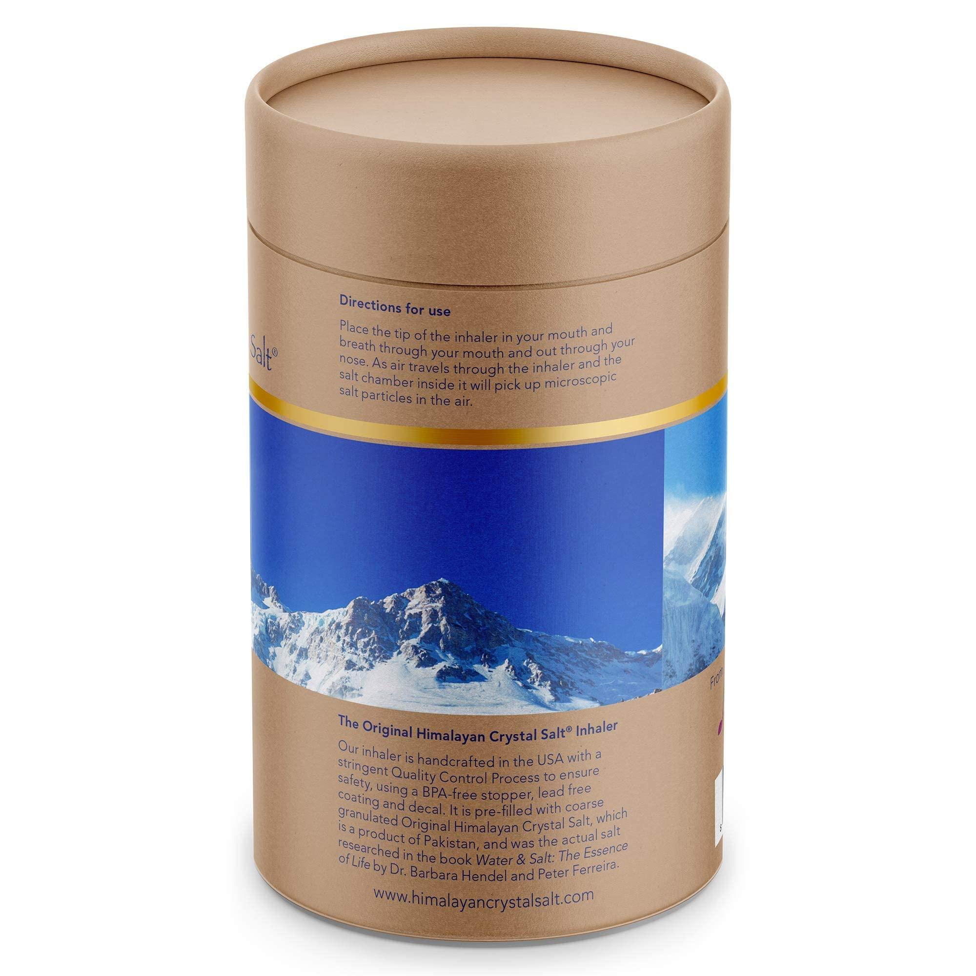 Original Himalayan Crystal Salt Inhaler for Bronchial and Lung Health | Made in USA - Image 8