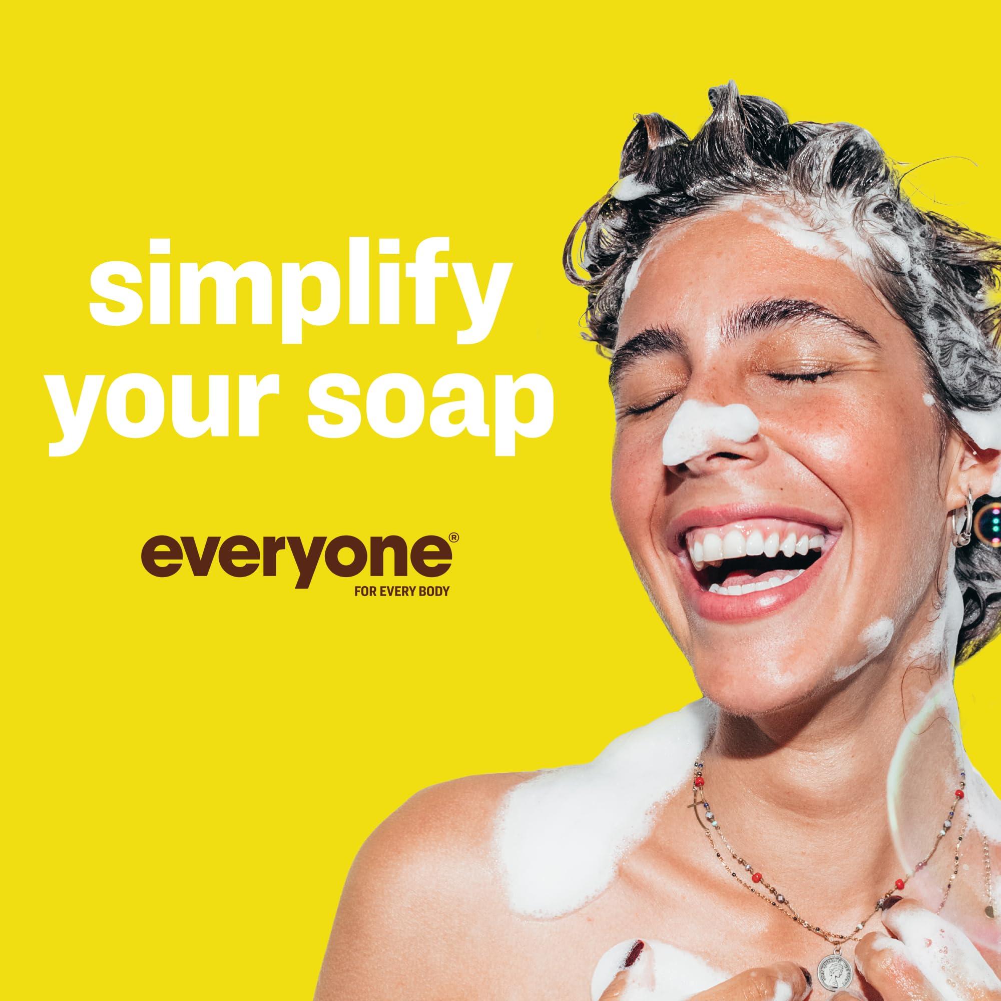 Everyone 3-in-1 Soap, Body Wash, Bubble Bath, Shampoo, 32 Ounce (Pack of 2), Coconut and Lemon, Coconut Cleanser with Plant Extracts and Pure Essential Oils - Image 6