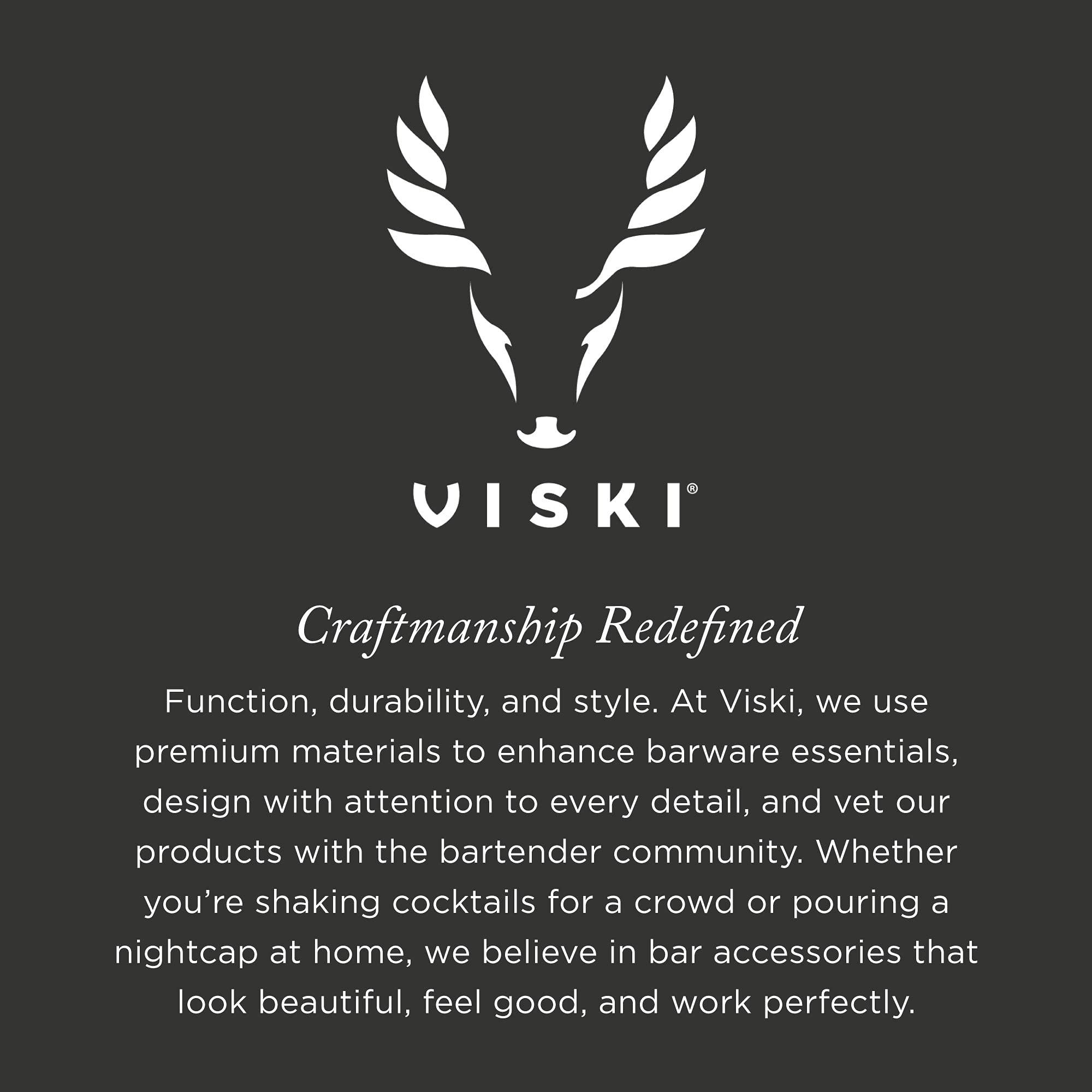 Viski Channel Knife, Citrus Zester and Orange Peeler Tool, Walnut Wood and Stainless Steel Bar Tool for Cocktail Garnishes, Perfect for Home Bars, Craft Cocktails and Bartender Gifts, Set of 1 - Image 5