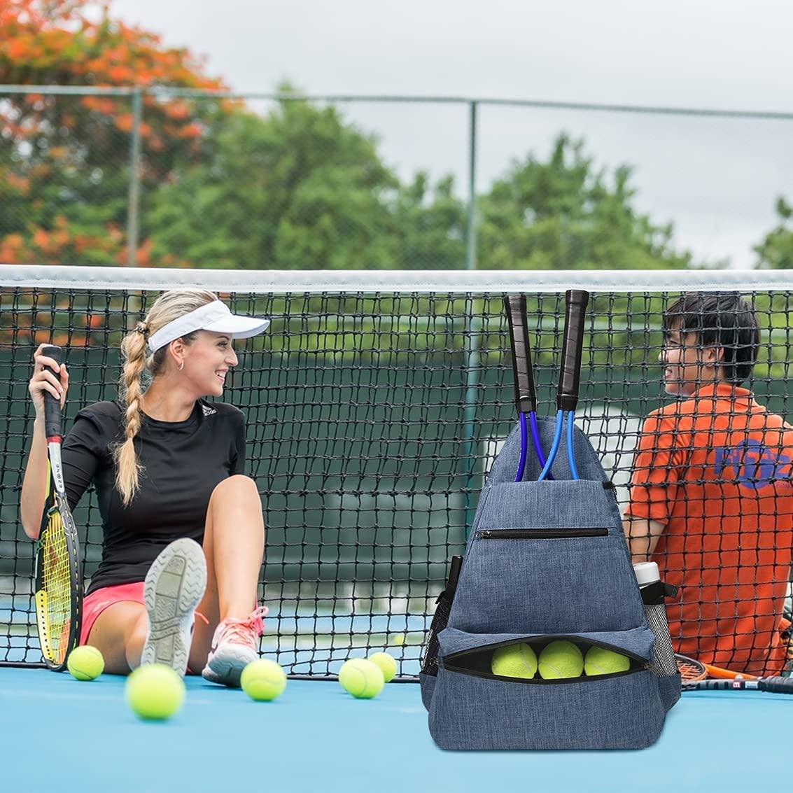 Layway Tennis Backpack for Men Women,Tennis Rackets Bag to Carry Racquets of Racquetball, Squash,Badminton,Pickleball and Other Travel Sport Accessories - Image 5