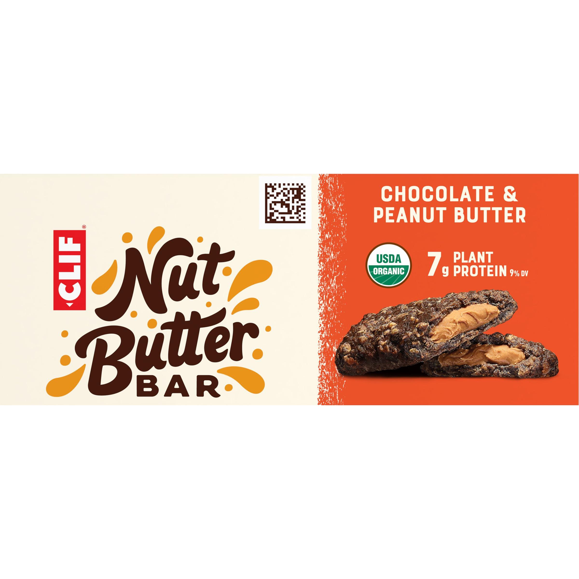 CLIF Nut Butter Bar - Chocolate Peanut Butter - Filled Energy Bars - Non-GMO - USDA Organic - Plant-Based - Low Glycemic - 1.76 oz. (5 Pack) - Image 13
