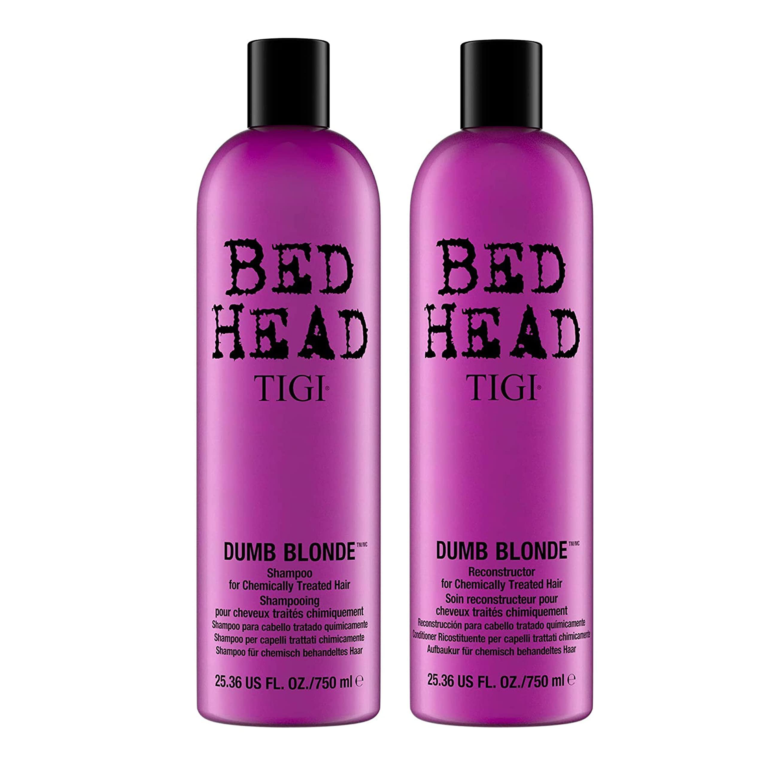 Bed Head by TIGI Dumb Blonde Shampoo and Conditioner for Blonde Hair 25.36 fl oz 2 count - Image 3