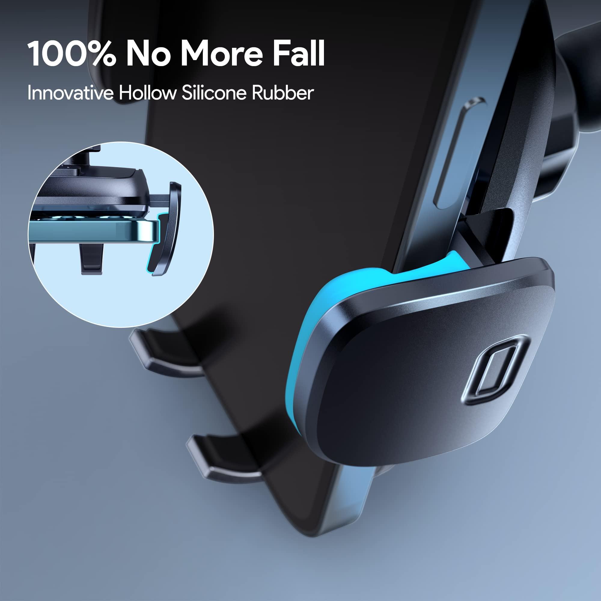 CINDRO Car Phone Holder [6.2in Flexible Long Arm] Cell Phone Car Mount for iPhone Dashboard Windshield Accessories Automotive Phone Holder for Car Universal Cradles for iPhone Android Smartphone - Image 4