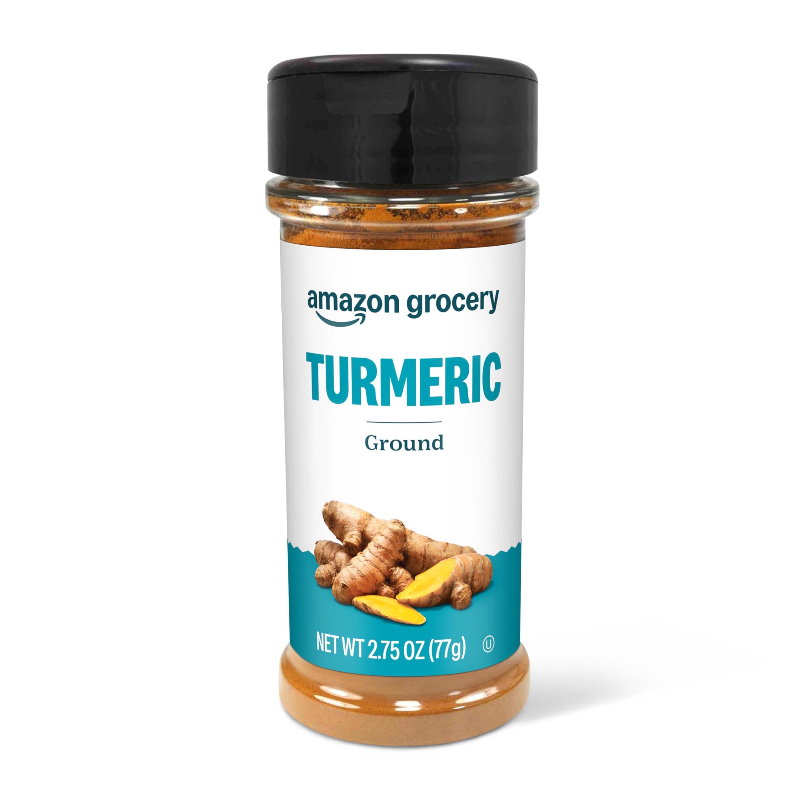 Amazon Grocery, Ground Turmeric, 2.75 Oz (Previously Happy Belly, Packaging May Vary) - Image 1