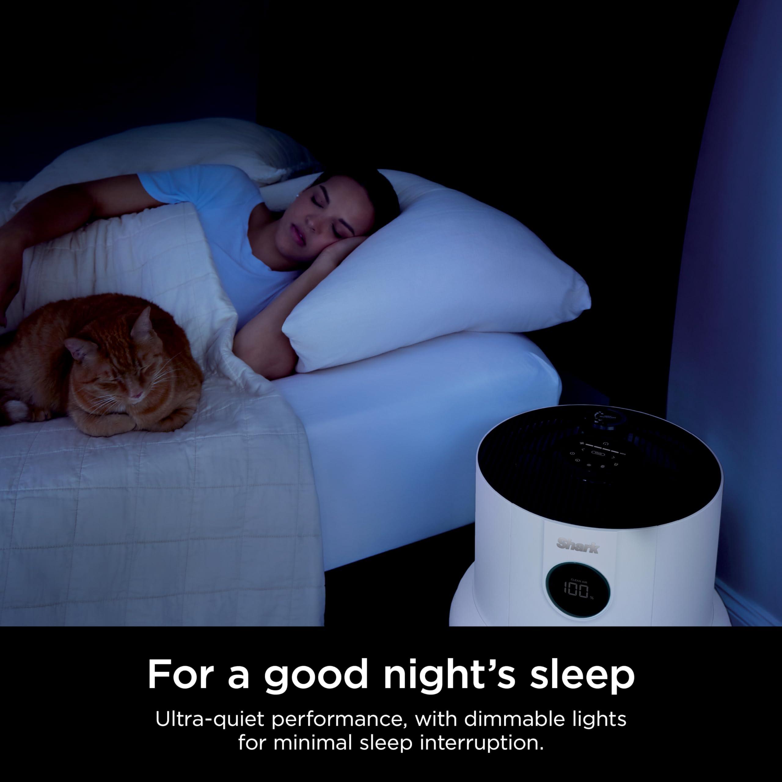 Shark Air Purifier for Home with NeverChange HEPA Air Filter, 1400 sq. ft. for Powerful Multi-Room Purification, 5-Year Filter, Filters Smoke, Captures 99.98% of Particles & Dust, HP302 - Image 10