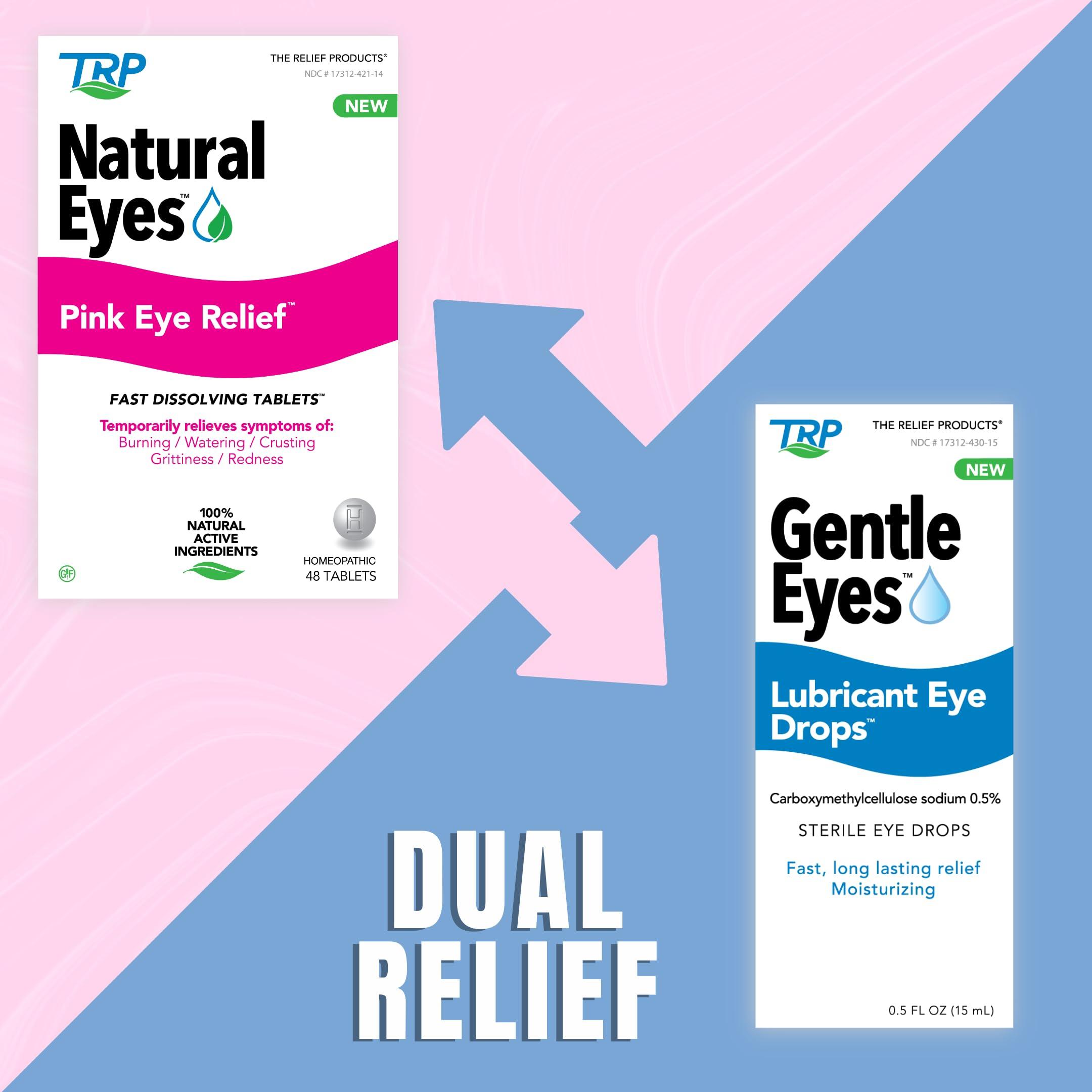 Natural Eyes Pink Eye Relief Fast Dissolving Tablets - 100% Natural Active Ingredients - Helps with Itching, Stinging, Dry Crusty Eyes - 48 Count - Image 6