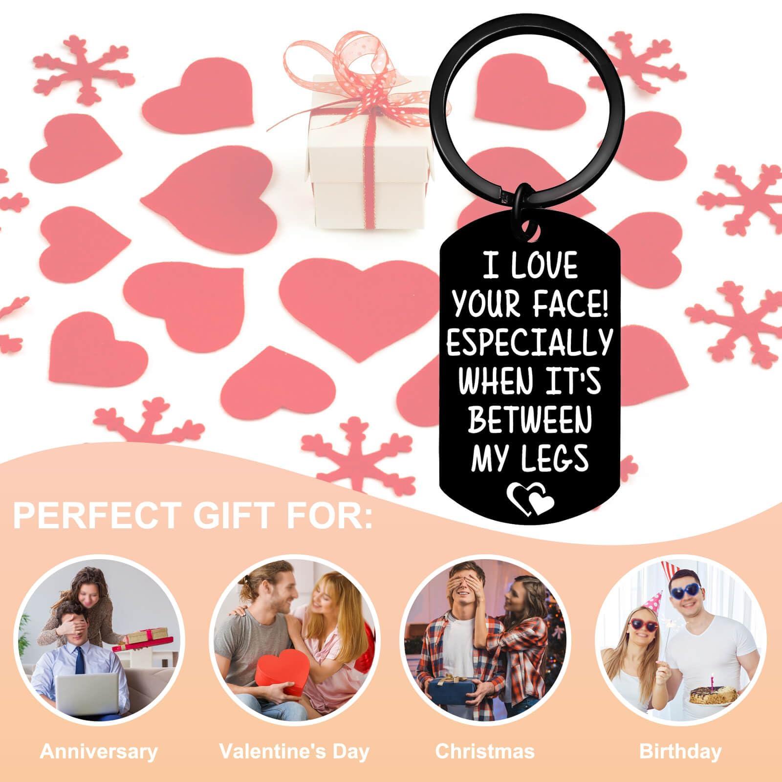 Coolvy Valentines Day Gifts for Him Drive Safe Keychains for Boyfriend Husband Birthday Anniversary Christmas Gifts From Wife - Image 3
