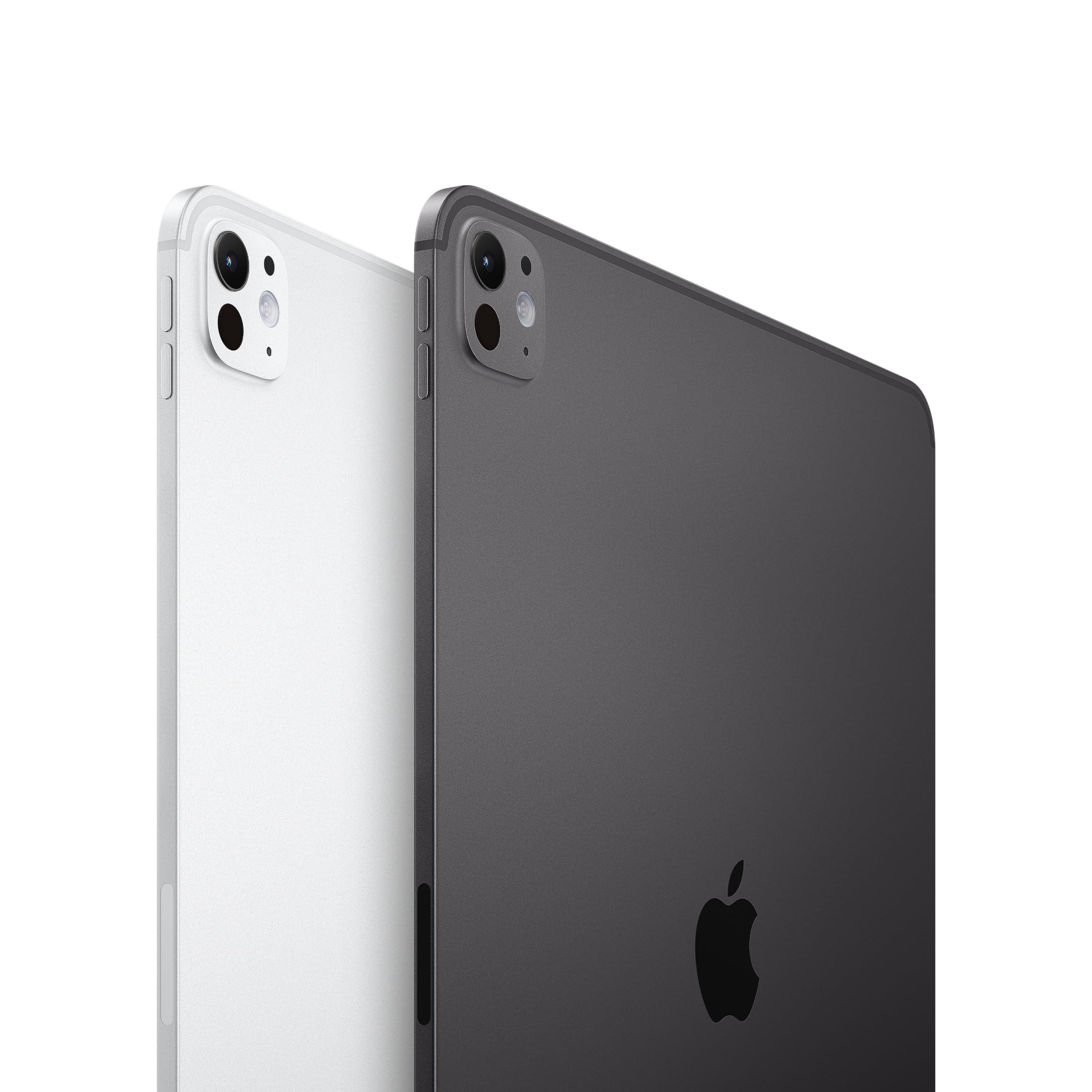 Apple iPad Pro 13-Inch (M4): Built for Apple Intelligence, Ultra Retina XDR Display, 512GB, 12MP Front/Back Camera, LiDAR Scanner, Wi-Fi 6E, Face ID, All-Day Battery Life — Space Black - Image 2