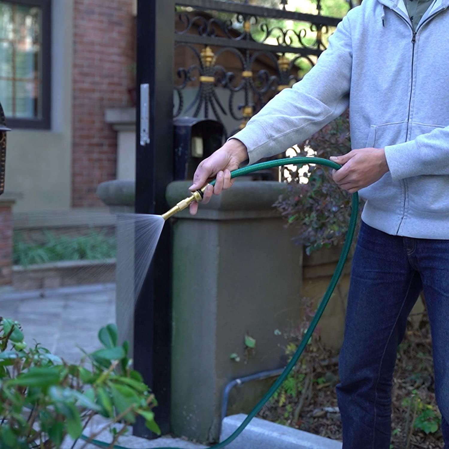 Garden Hose Leakproof for Gardener: 1/2” PVC Water Hoses with GHT Fittings - 3 FT No Kink and Flexible for Outdoor - Image 9