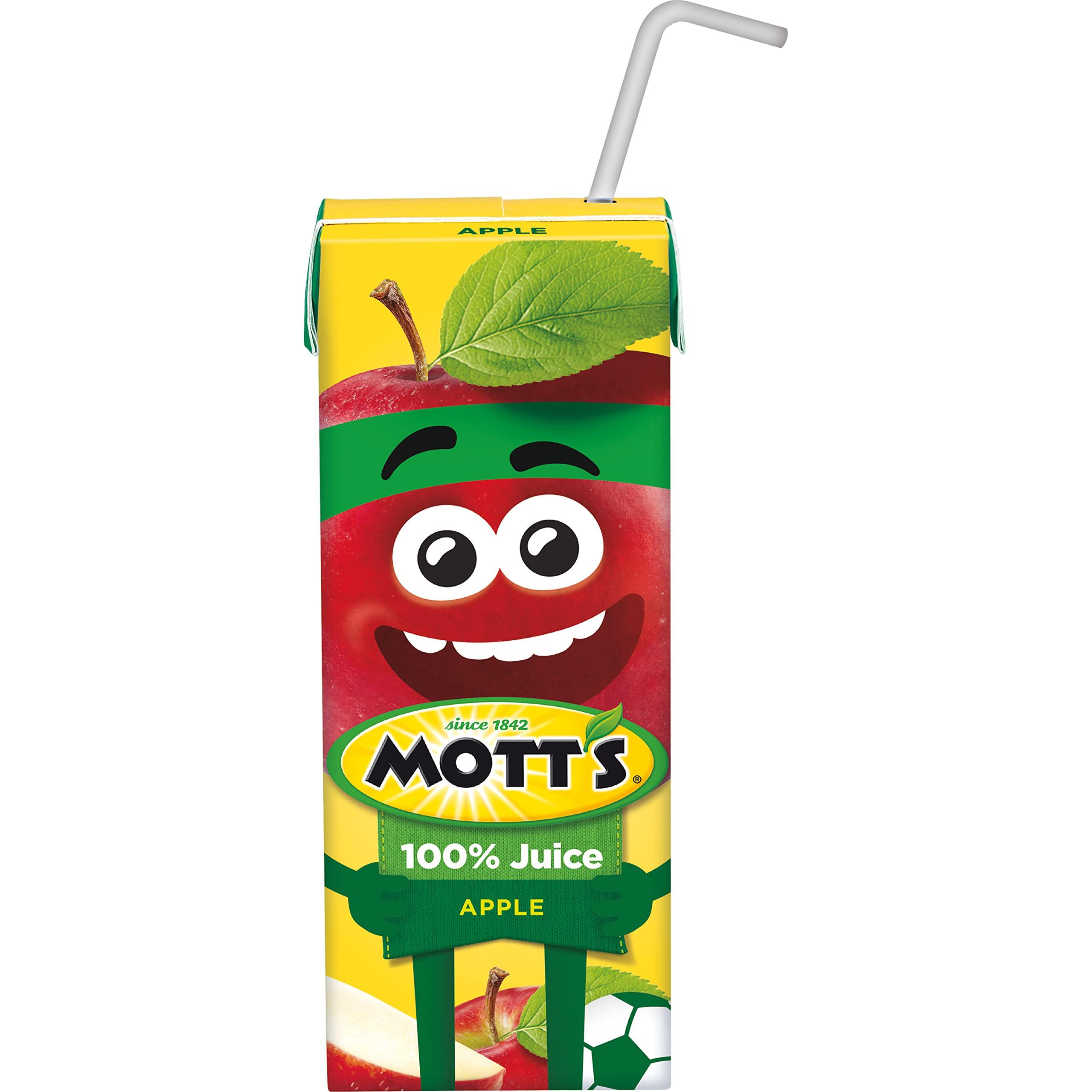 Mott's 100% Original Apple Juice, 6.75 Fl Oz Boxes, 32 Count (4 Packs Of 8), 2 Servings Of Fruit, 100% Fruit Juice, Gluten-free, Caffeine-free, Kosher, Contains No Artificial Colors Or Sweeteners - Image 12