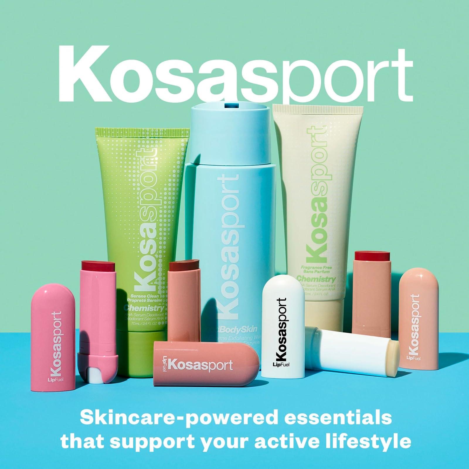 Kosas Chemistry Deodorant - Aluminium and Baking Soda Free + BO-Fighting AHA Serum that Exfoliates, Softens, and Nourishes the Skin, (Serene Clean) - Image 9