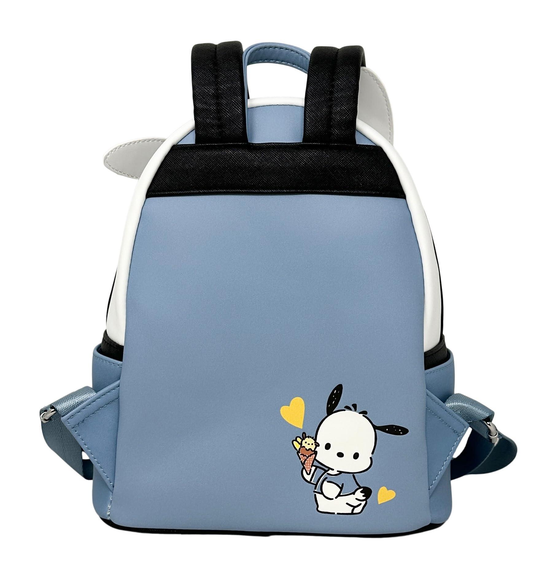Loungefly Sanrio Pochacco Cosplay Womens Double Strap Shoulder Bag Purse - Image 3