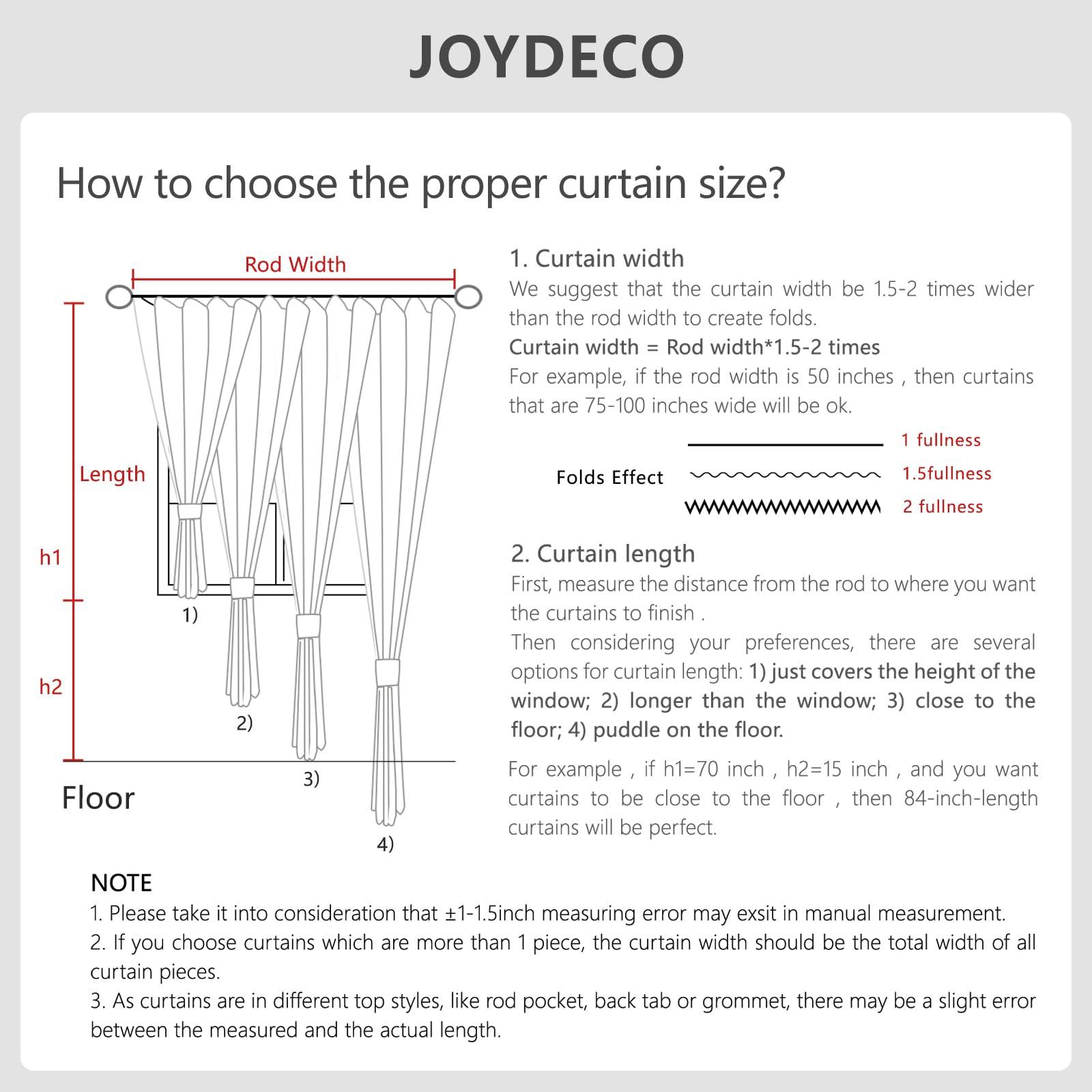 Joydeco Black 100% Blackout Curtains 84 Inch 2 Panels, Luxury Thermal Insulated Black Velvet Curtains for Bedroom Living Room, Soundproof Blackout Window Drapes, Rod Pocket & Back Tab (52W x 84L) - Image 2