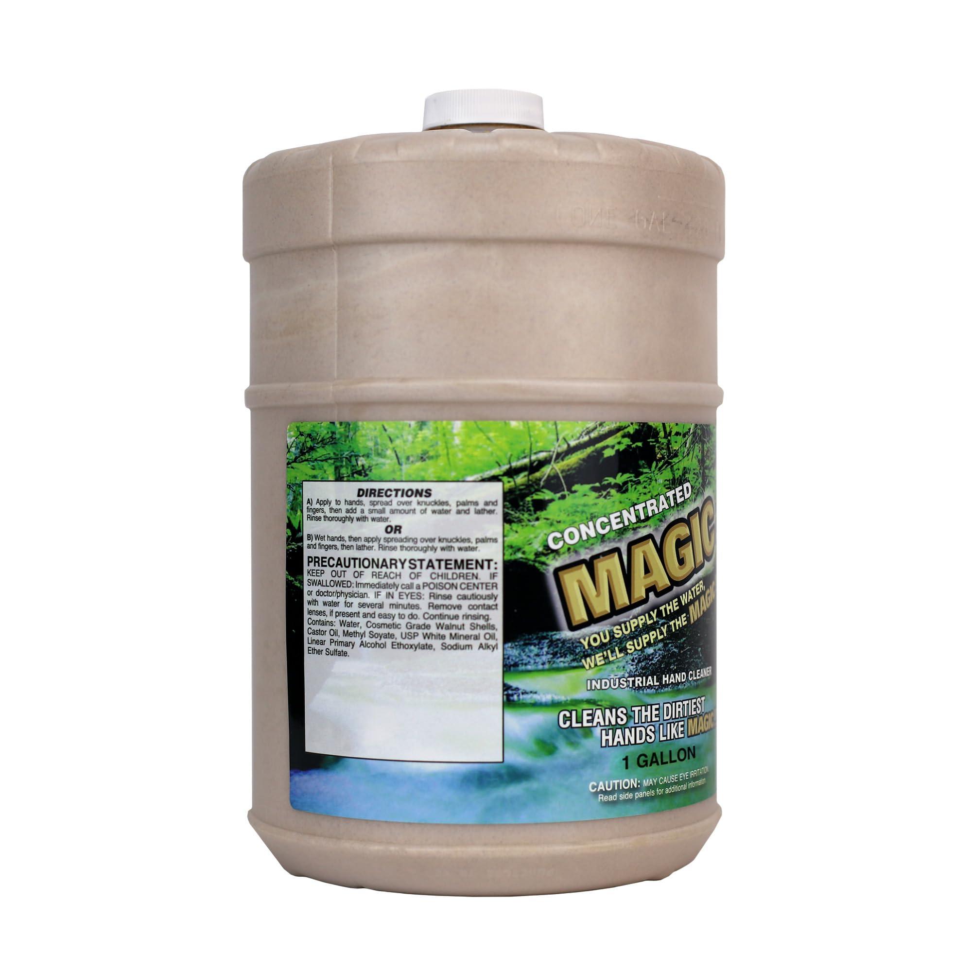 Zenex Magic Hand Soap - Industrial Hand Cleaner for Auto Mechanics | Shop Soap | Walnut Shell Scrubbers to Remove Grease, Oil, Ink & Paint | Moisturizing Ingredients | 1 gallon (4 Pack) - Image 2