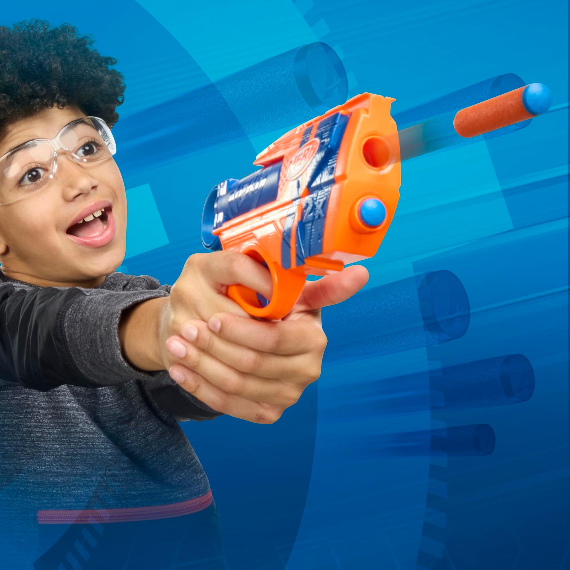 Nerf N Series Duo Pack, Includes 2 Ward Blasters, 12 N1 Darts Compatible Only N Series Blasters, Kids Outdoor Games, Ages 8+ - Image 6
