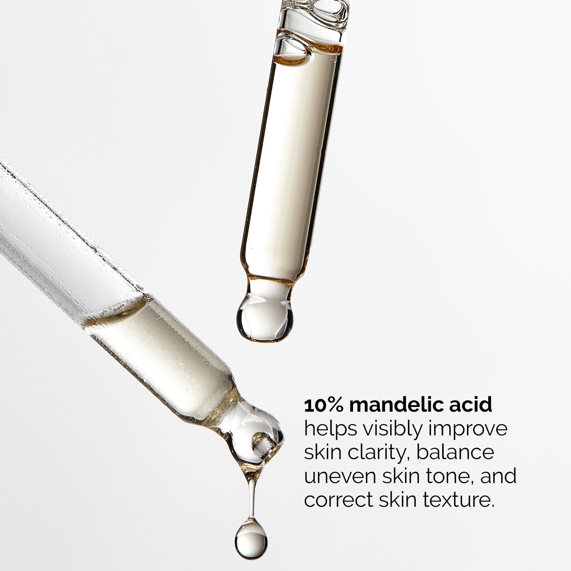 The Ordinary Mandelic Acid 10% + Hyaluronic Acid, Gentle Exfoliating Serum for Clarity and Hydration, 1 Fl Oz - Image 3
