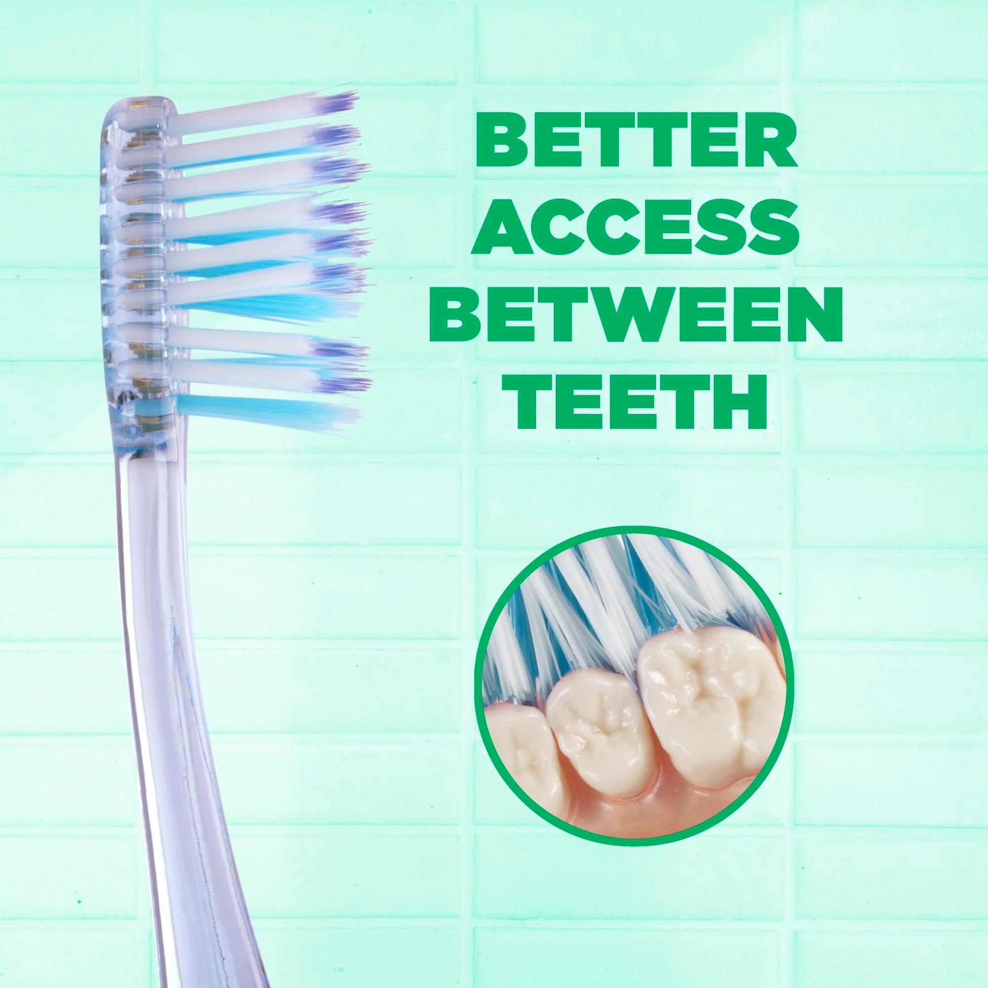 GUM Technique Deep Clean Toothbrush - Compact Soft - Soft Toothbrushes for Adults with Sensitive Gums - Extra Fine Bristles, 1ct (12pk) - Image 7