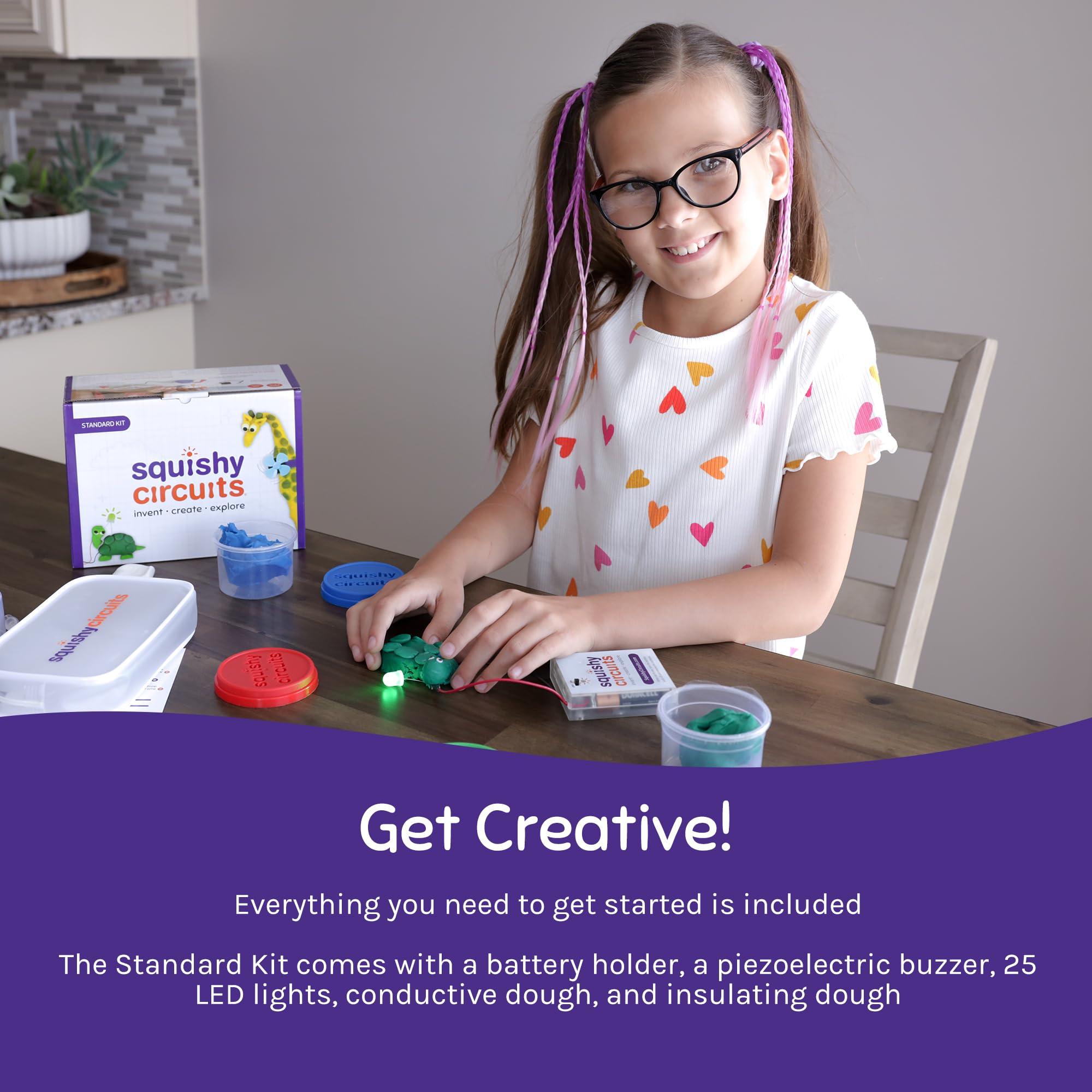 Squishy Circuits Standard Kit - Explore Electrical Circuits with Play Dough - STEM Science Kits for Kids Age 8-12 - Fun and Educational at Home, Classroom, Camp, and More! - Image 3