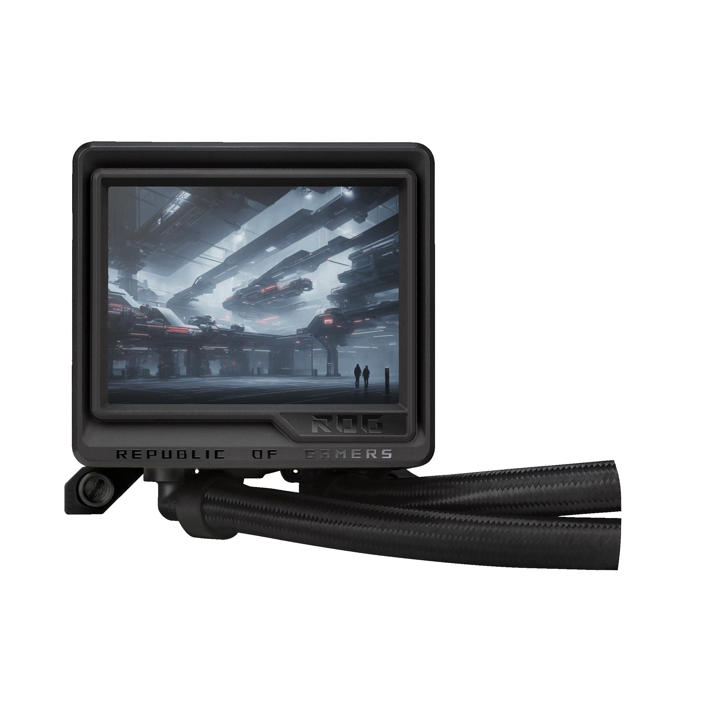 ASUS ROG RYUJIN III 360 ARGB EXTREME all-in-one AIO CPU liquid cooler, AMD Ryzen 9000 & Intel® Core™ Ultra Ready, Asetek Gen8 V2 pump; high airflow static pressure magnetic fans; customizable 3.5" LCD - Image 20