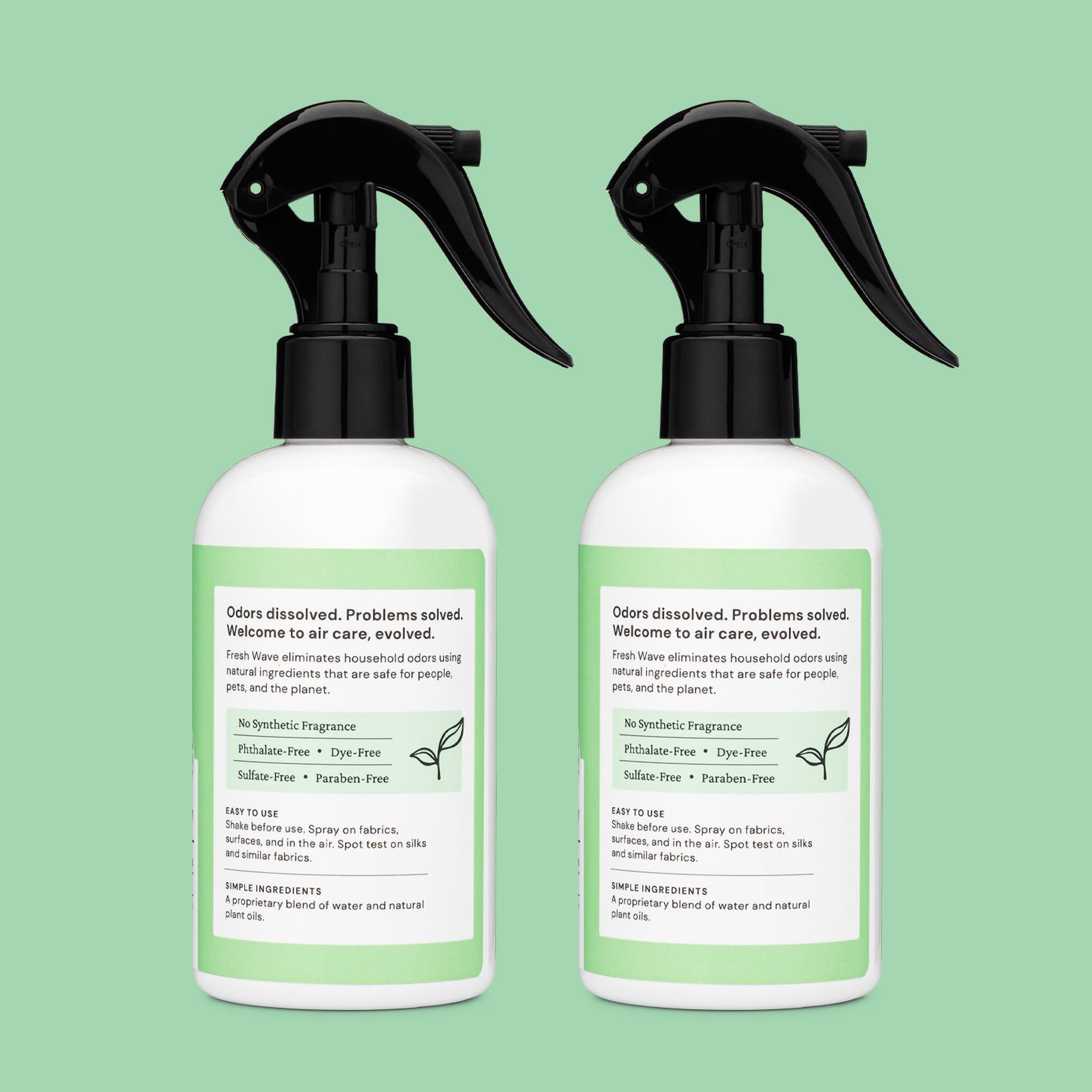 Fresh Wave Original Scent Odor Removing Spray, 8 fl. oz. | Pack of 2 | Odor Absorber for Home, Furniture, Fabrics & Trash | Safer Odor Relief - Image 8