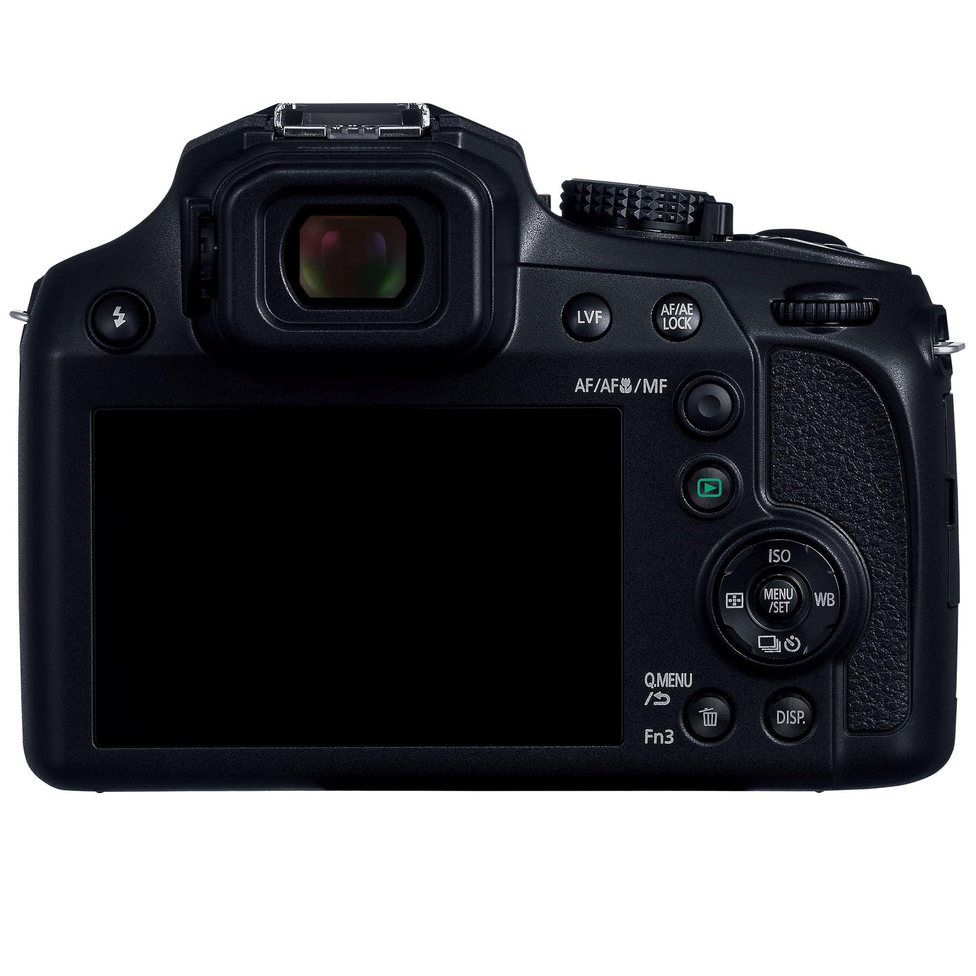 Panasonic LUMIX FZ80D Point and Shoot Digital Camera 4K Photo/Video Recording with Power Optical Image Stabilizer, Vlogging Camera with 60X Optical Zoom & 20-1200mm Wide-Angle Lens - DC-FZ80D - Image 4