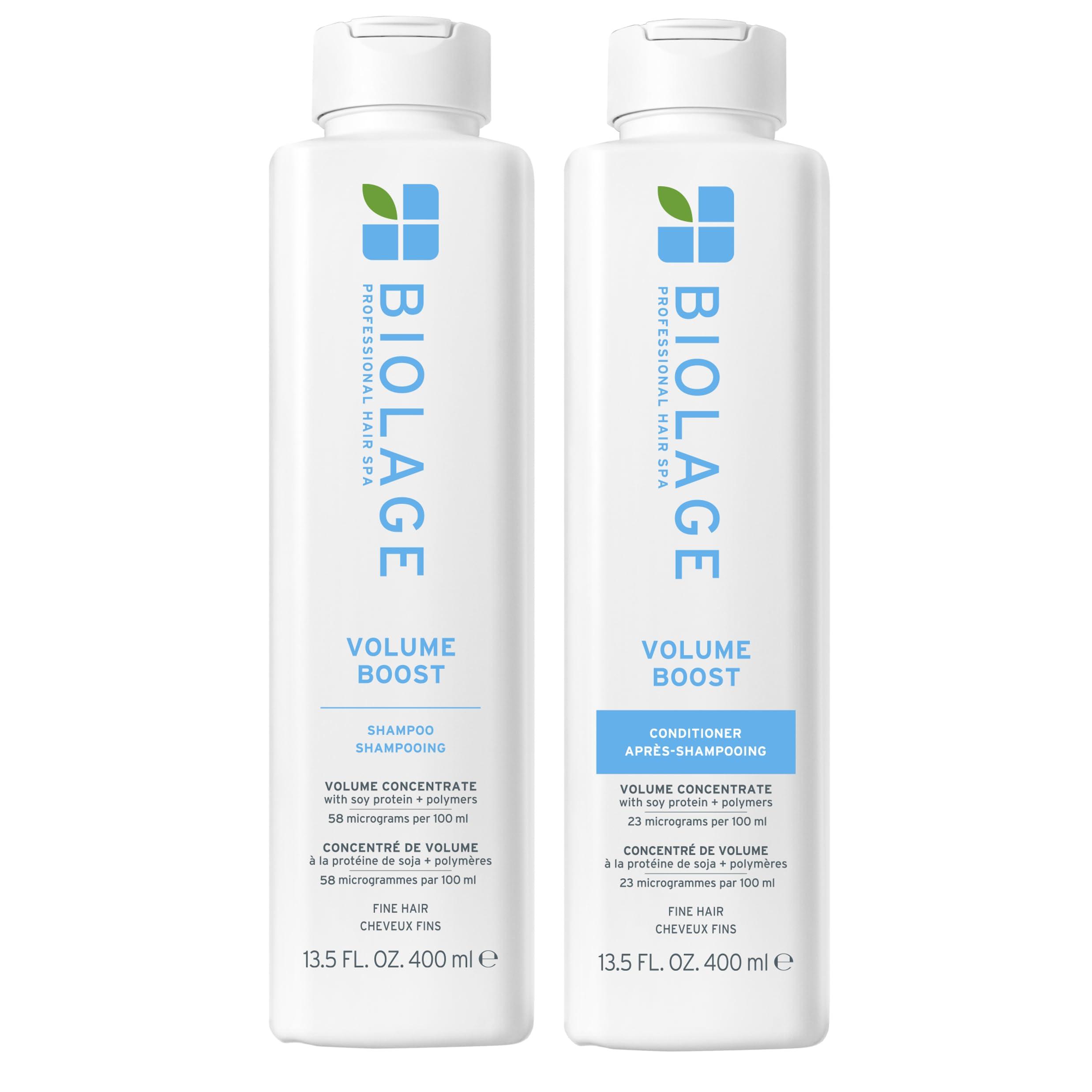 Biolage Volume Bloom Shampoo & Conditioner Set - Lightweight Volume & Shine, For Fine Hair, Paraben & Silicone-Free, 33.8 Fl Oz